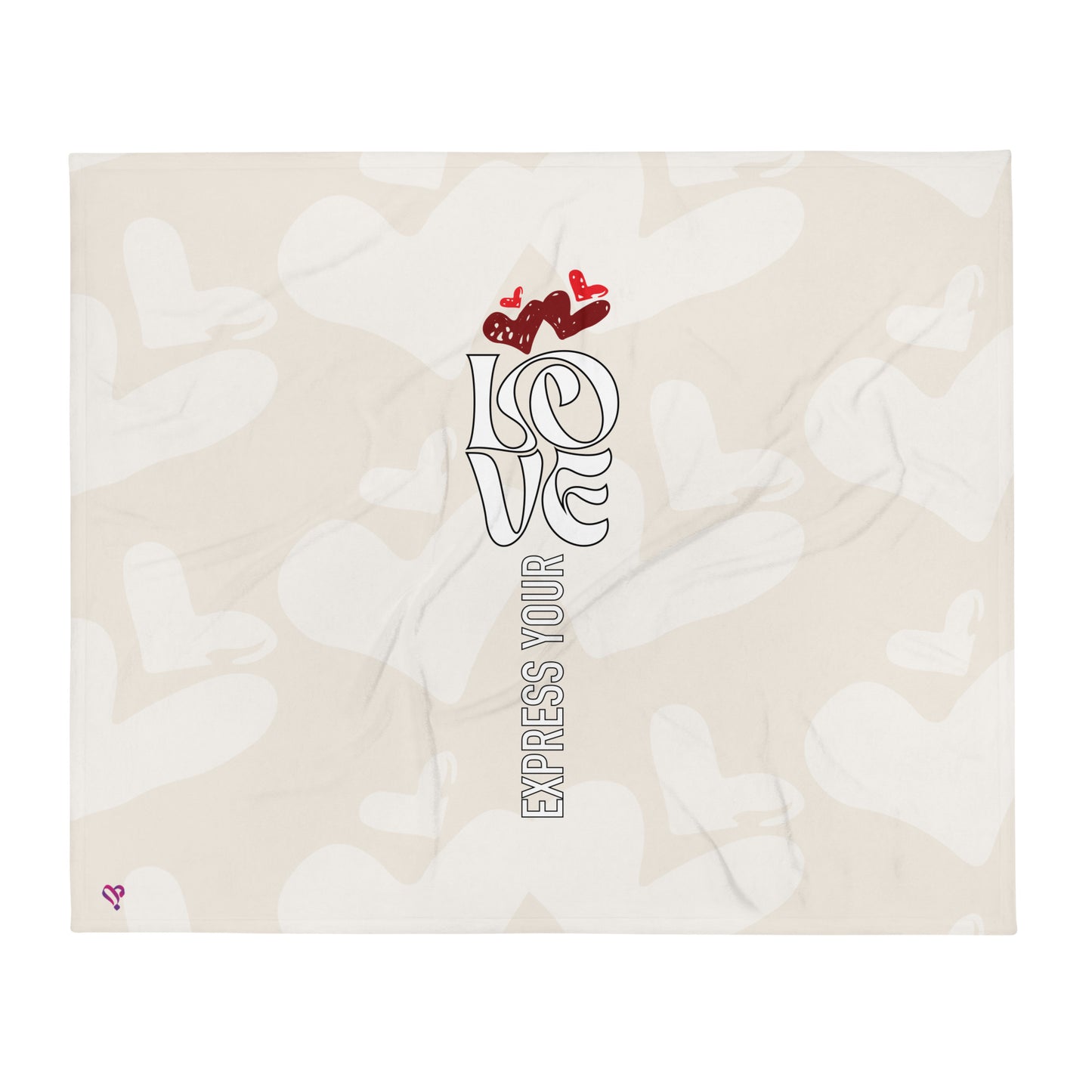 Express Your Love Throw Blanket