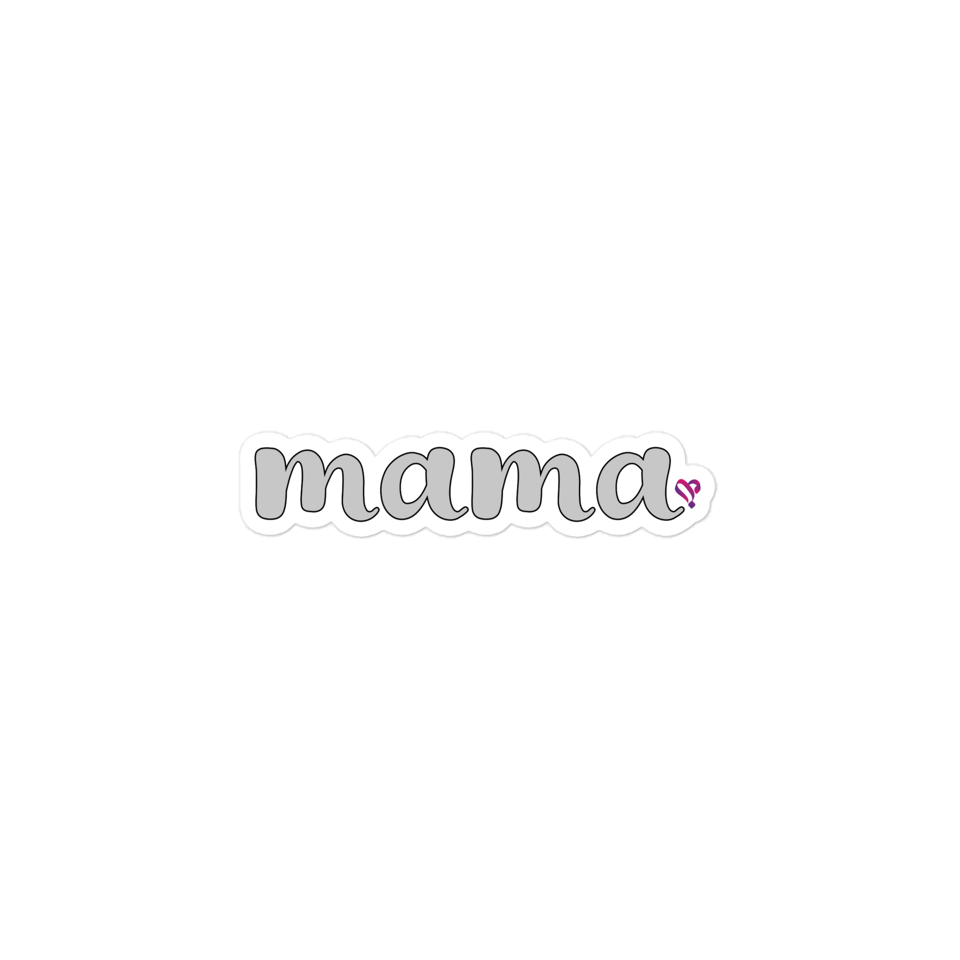mama (English), 4″×4″
