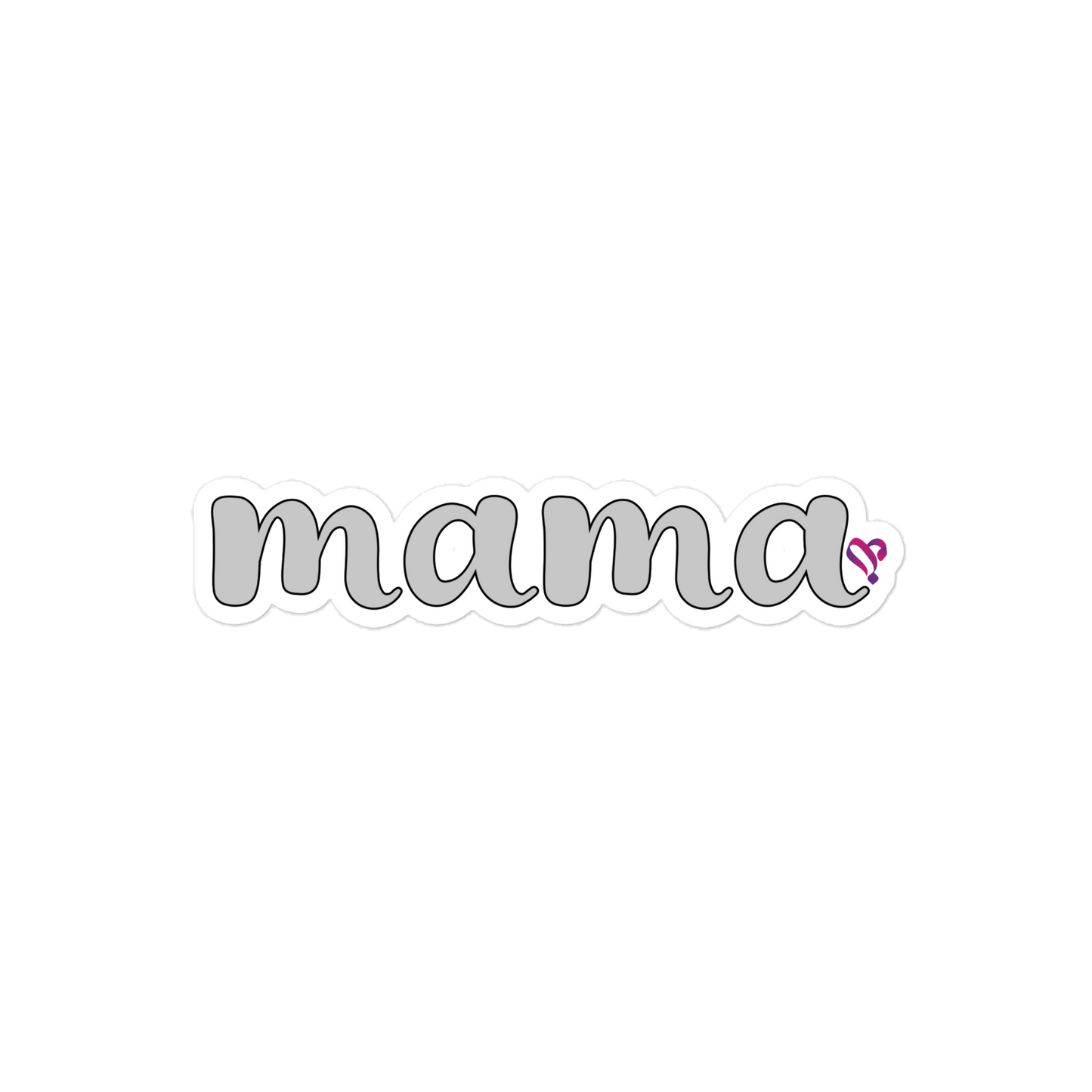 mama (English), 5″×5″