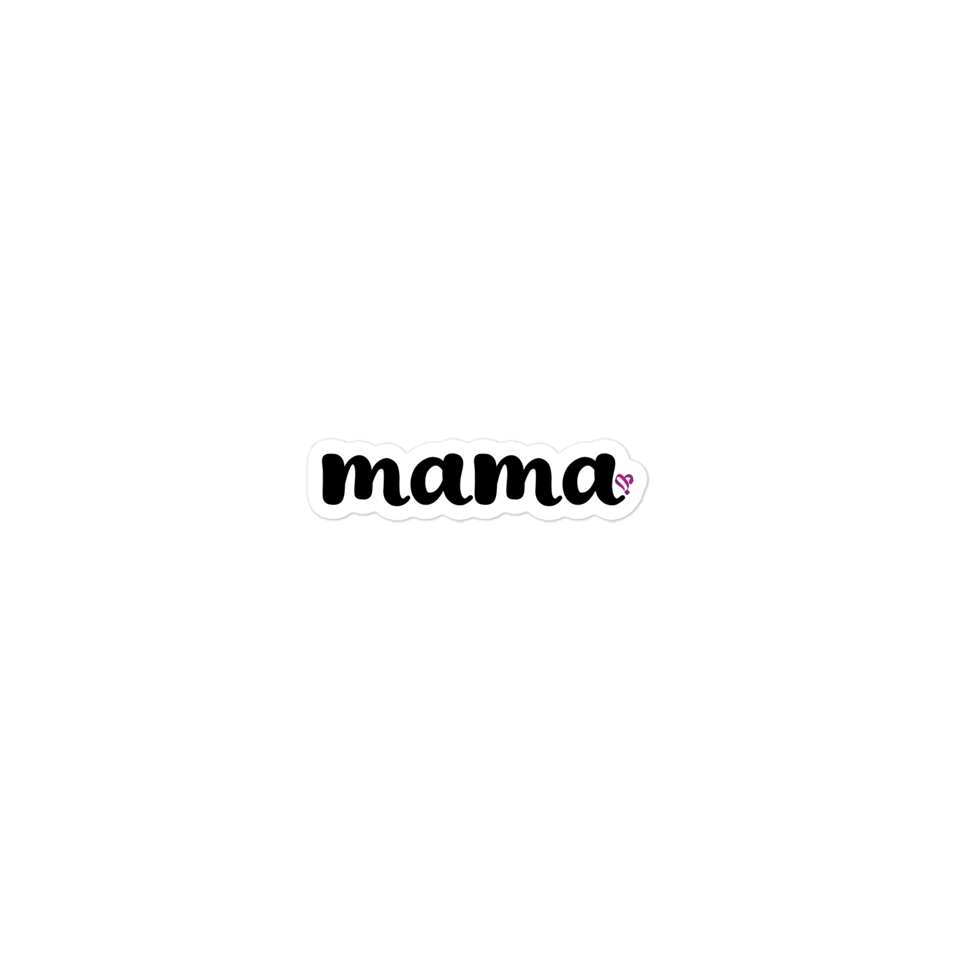 mama (English), 3″×3″
