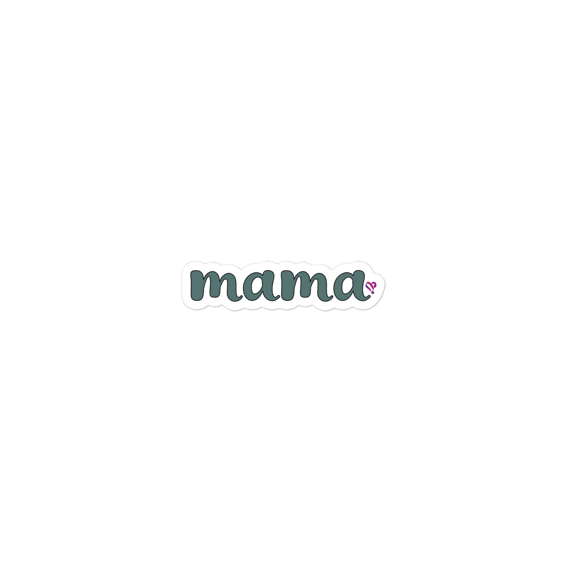 mama (English), 3″×3″