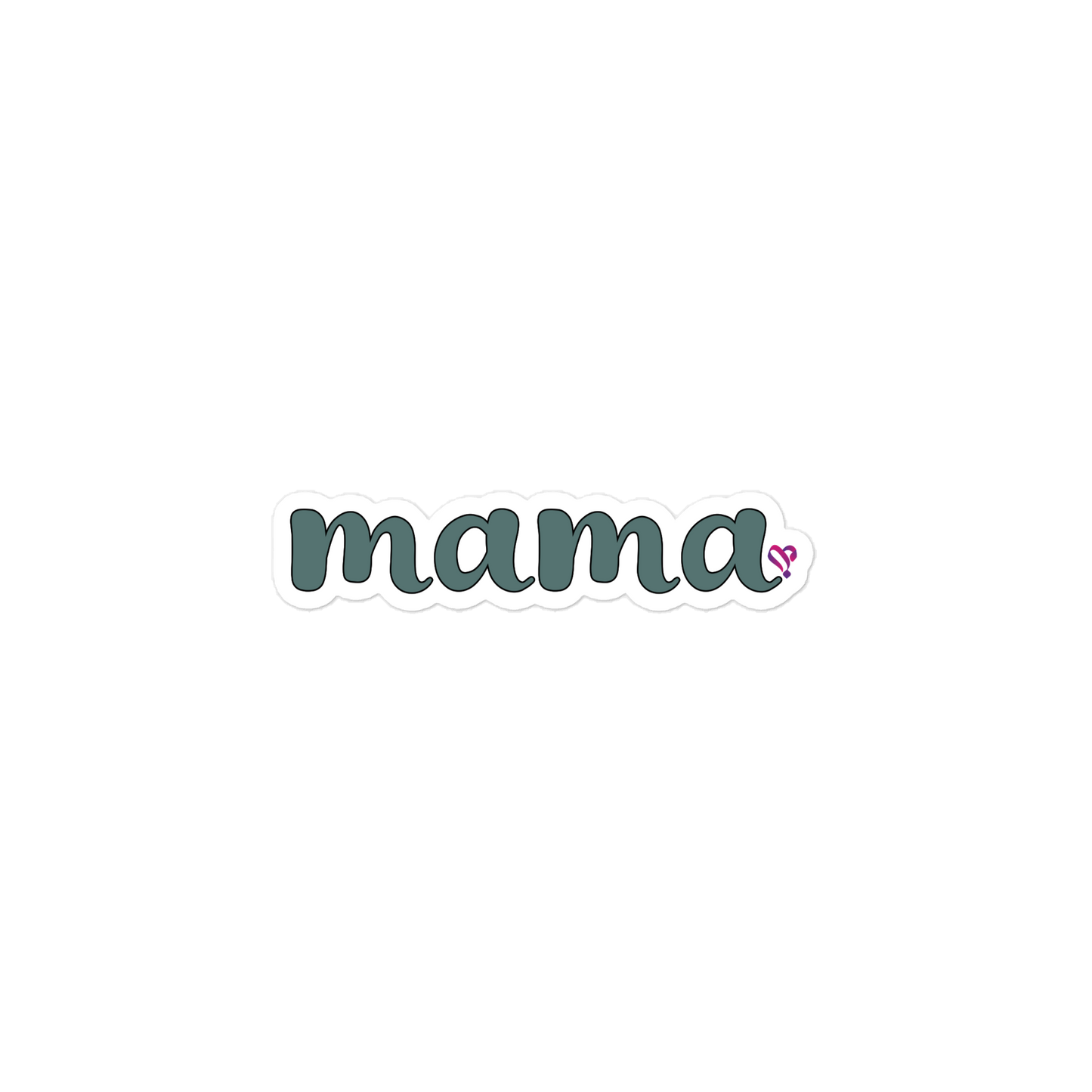 mama (English), 4″×4″