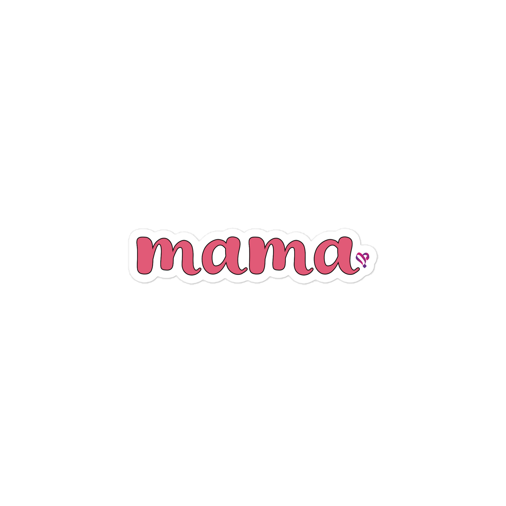 mama (English), 4″×4″