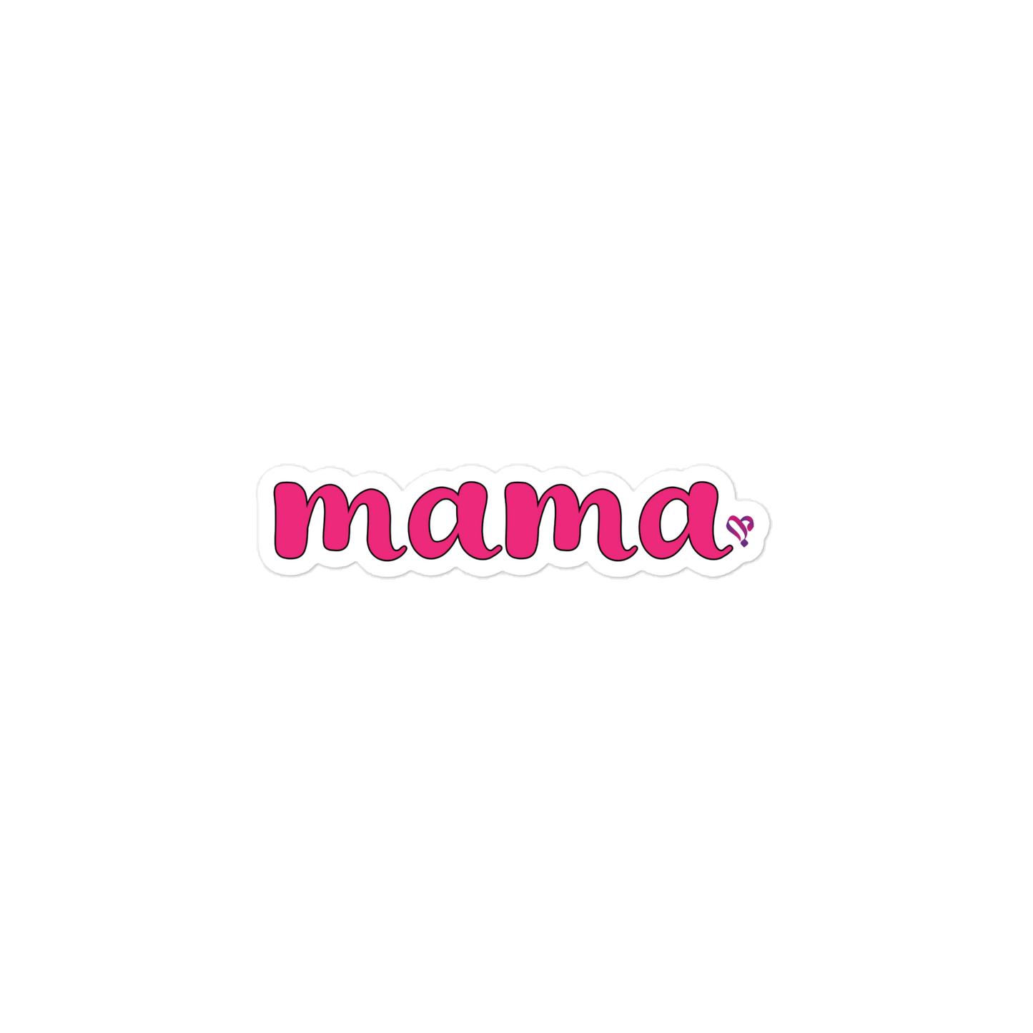 mama (English), 4″×4″