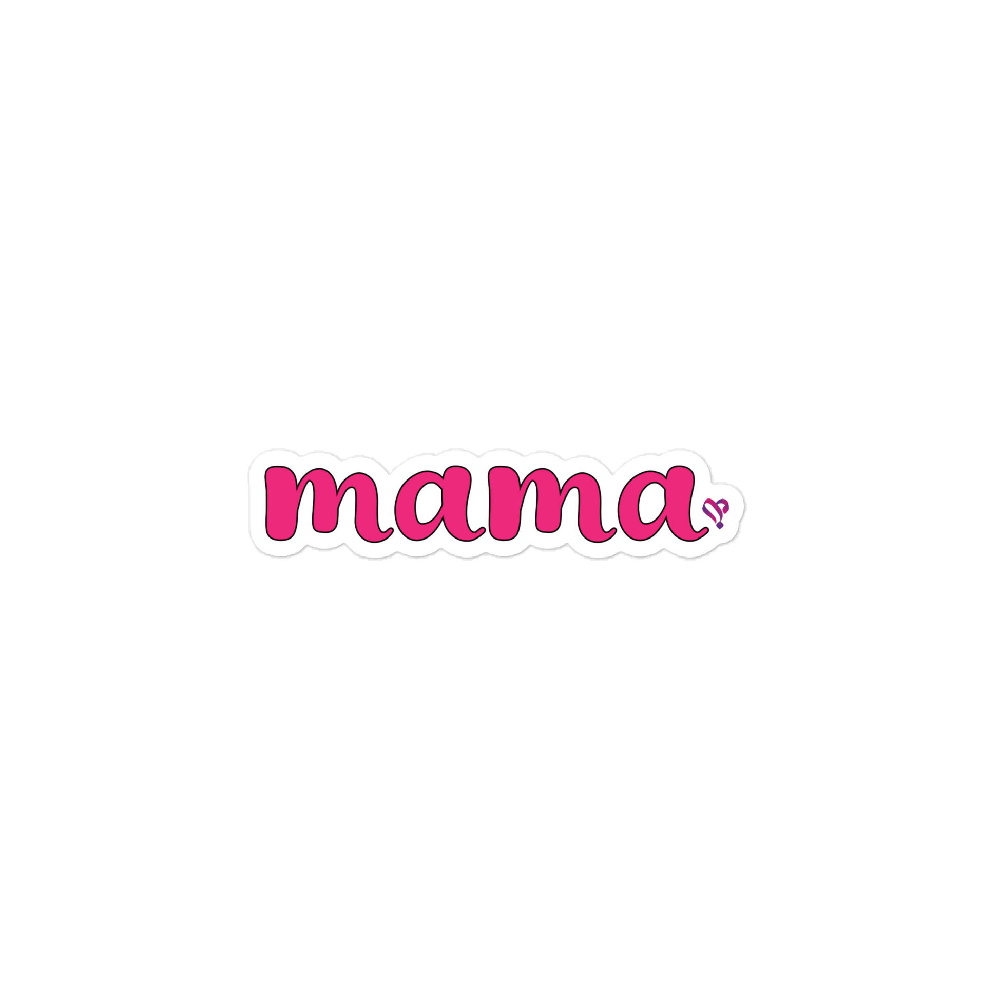 mama (English), 4″×4″