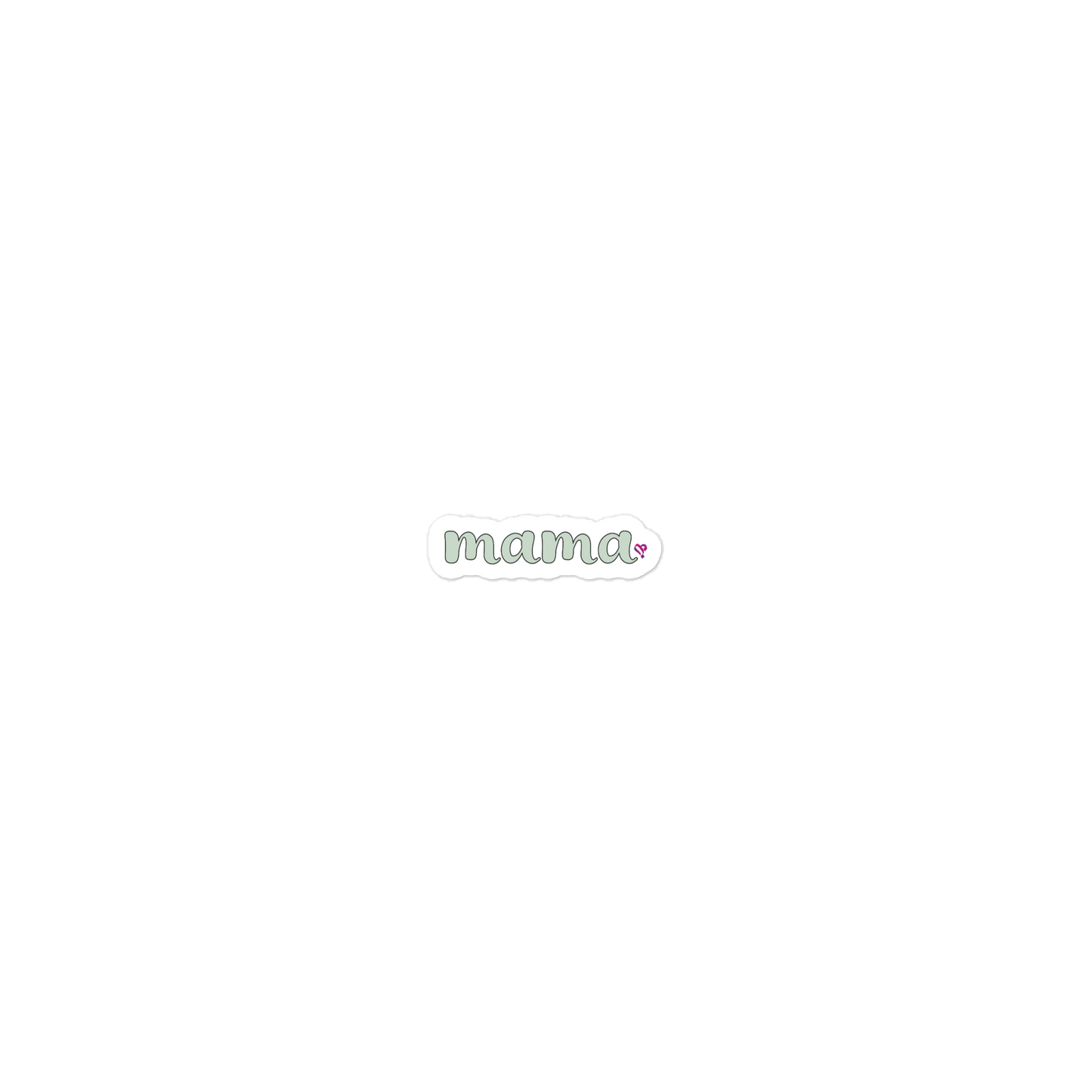 mama (English), 2″×2″