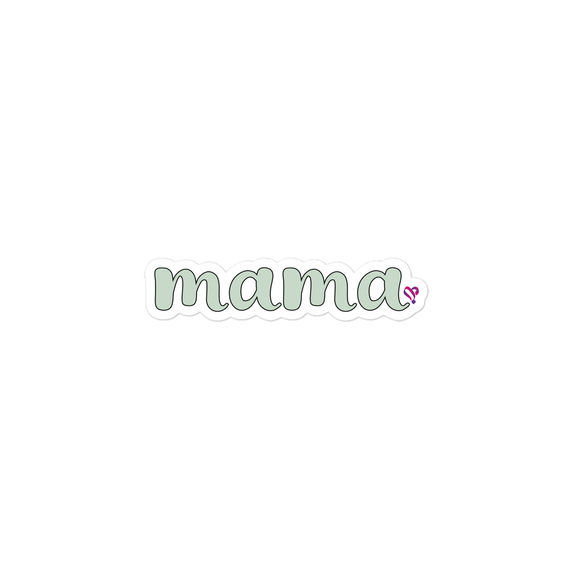 mama (English), 4″×4″