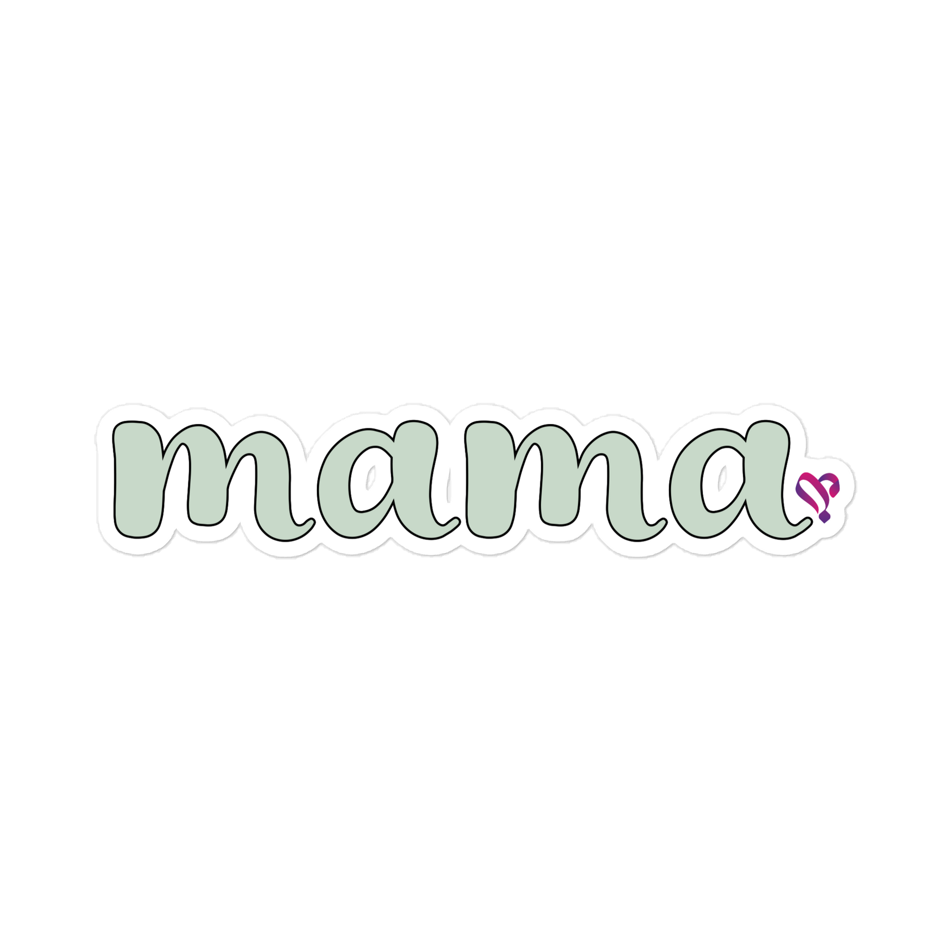 mama (English), 6″×6″
