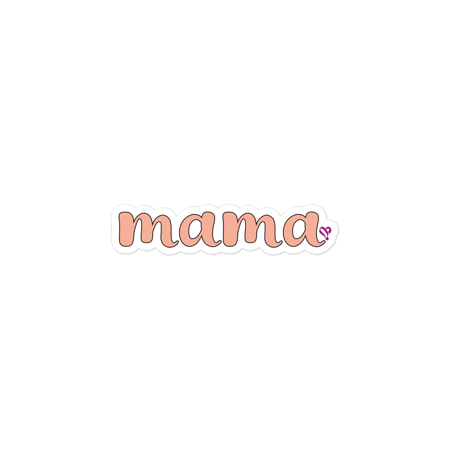 mama (English), 4″×4″