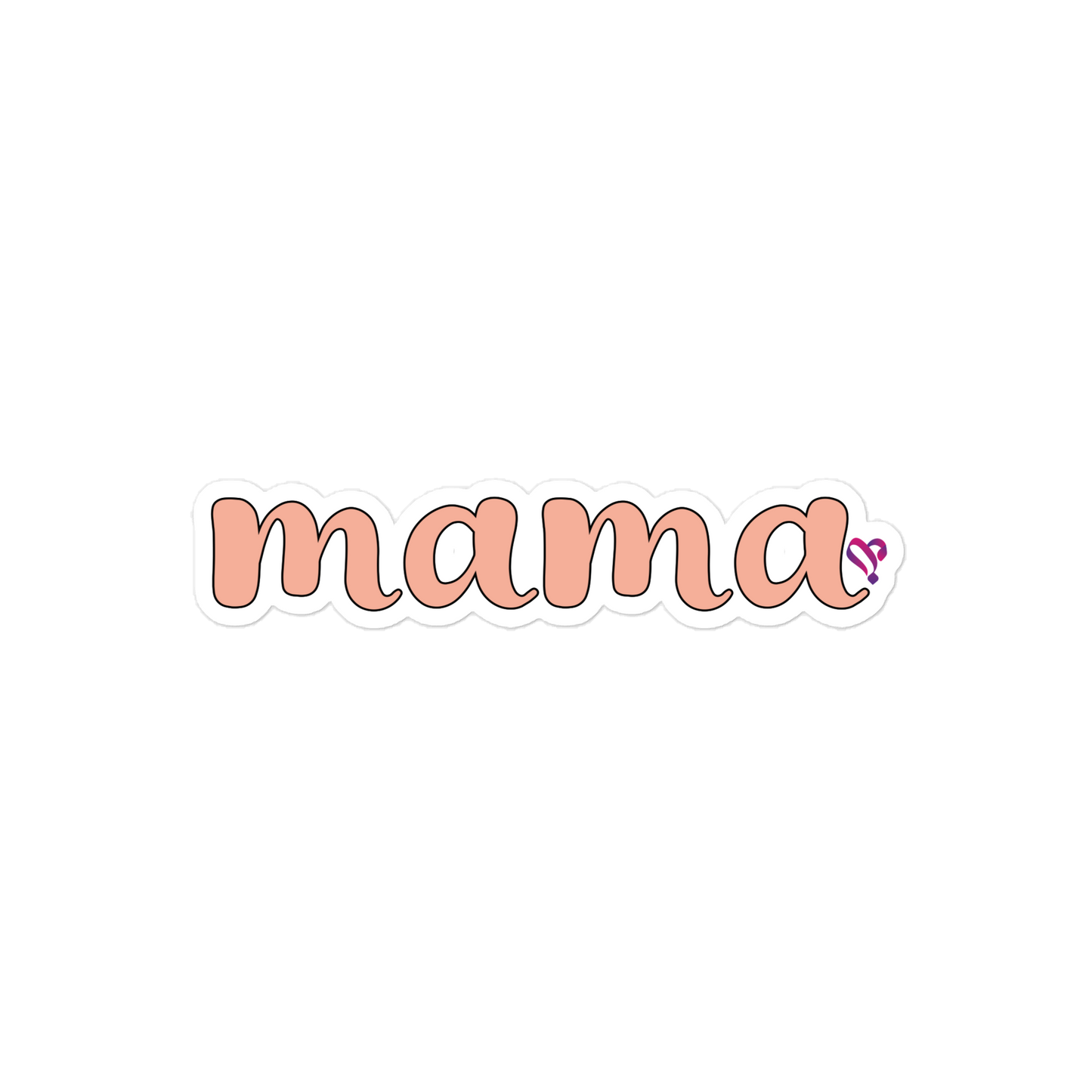 mama (English), 5″×5″