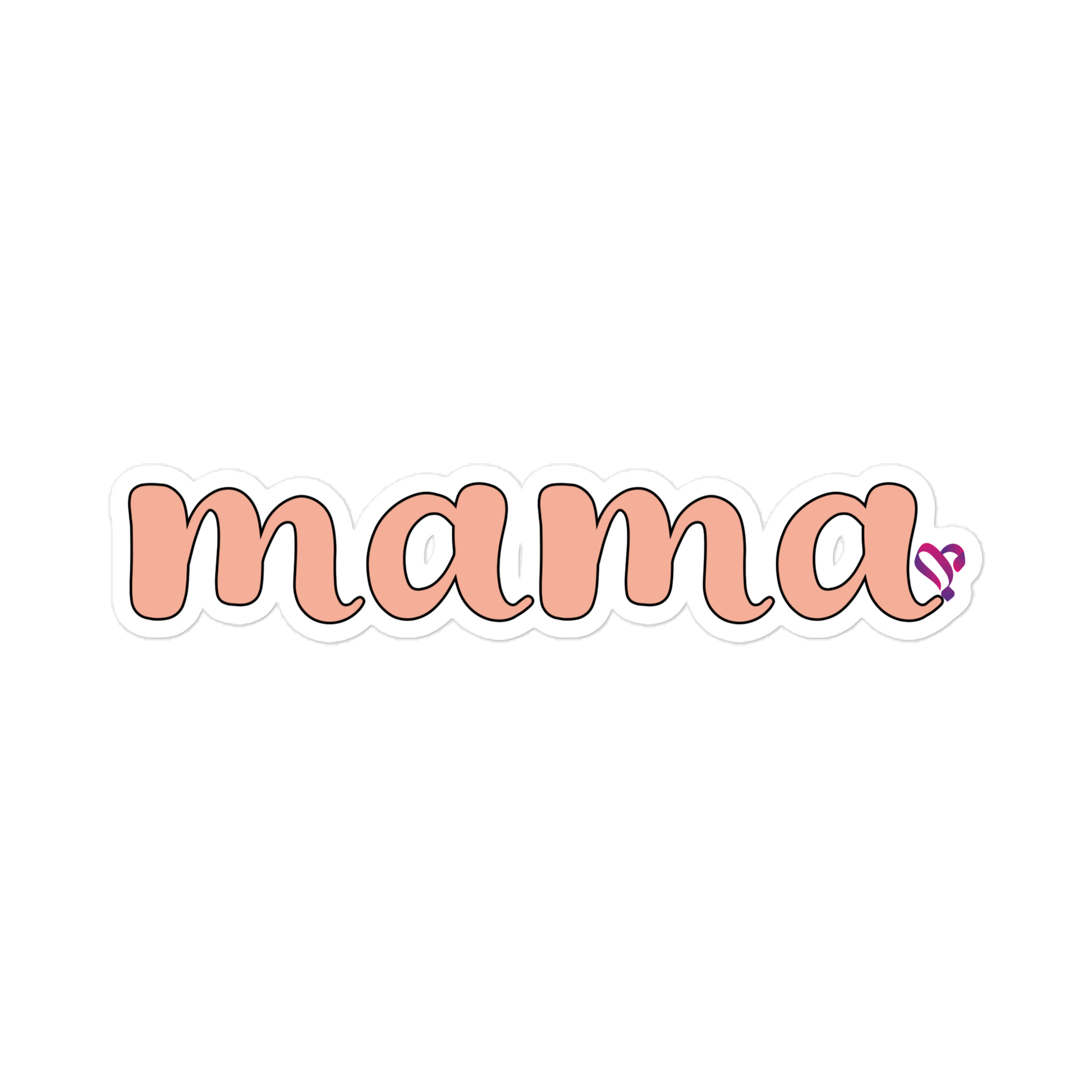 mama (English), 6″×6″