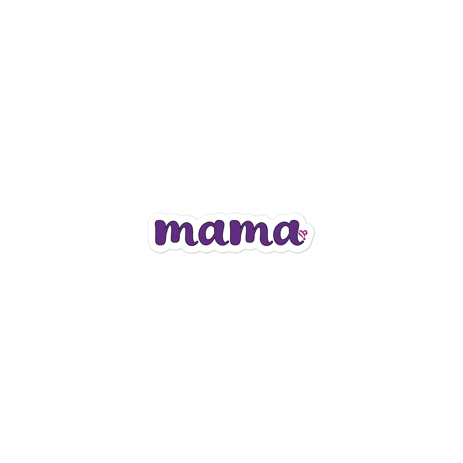 mama (English), 3″×3″
