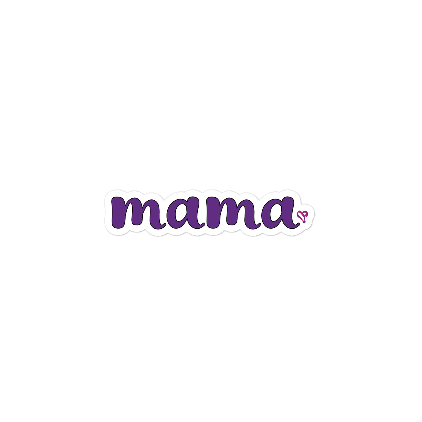 mama (English), 4″×4″