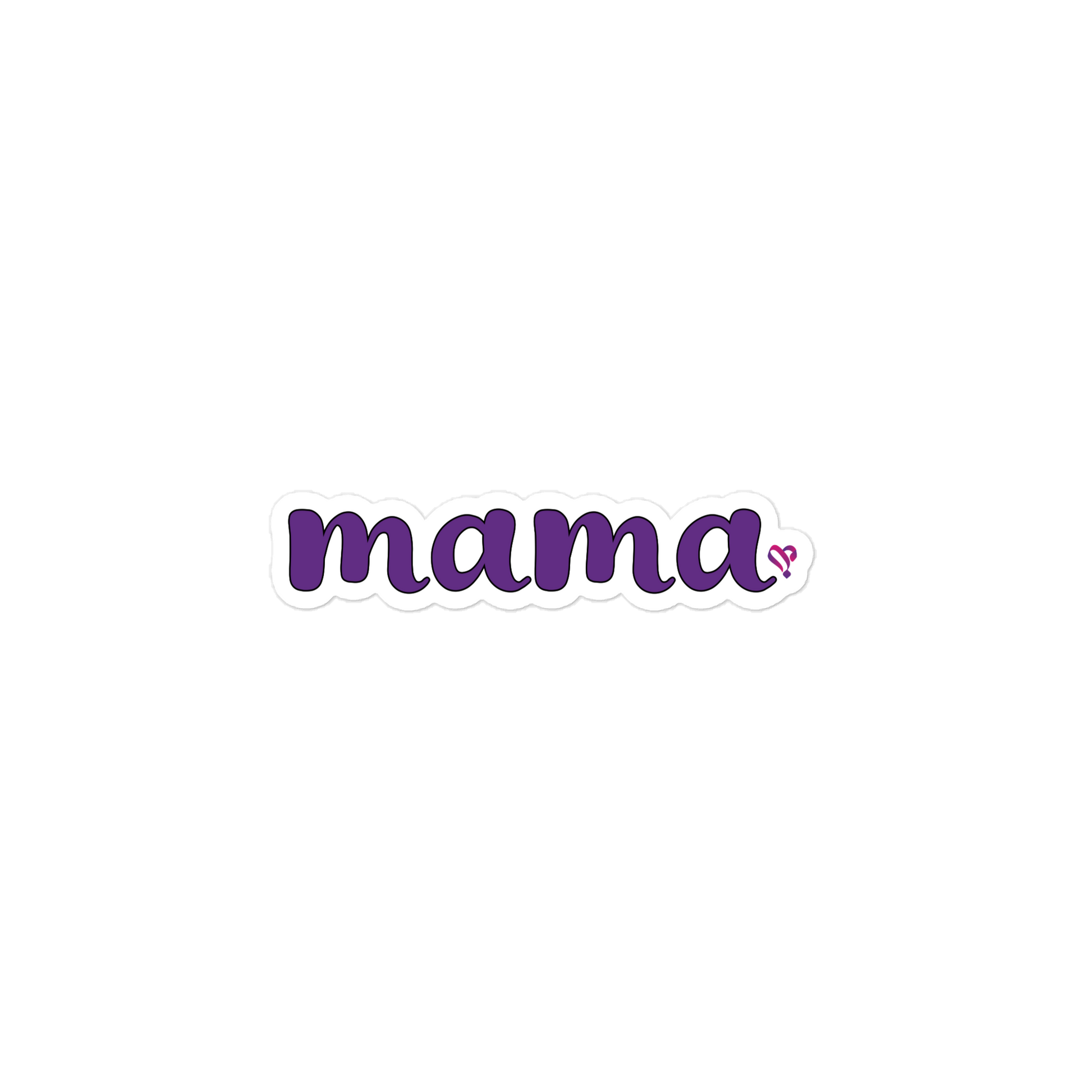 mama (English), 4″×4″