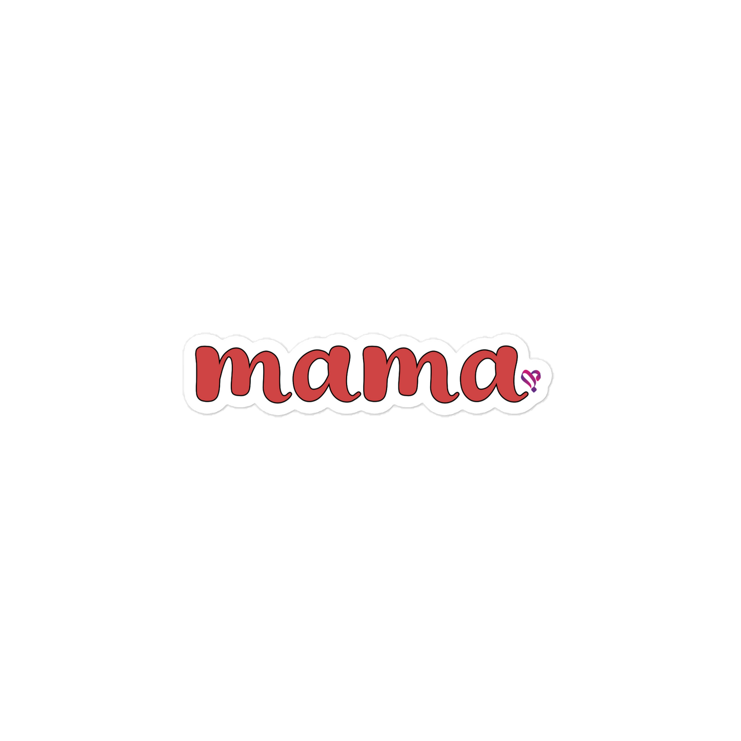 mama (English), 4″×4″