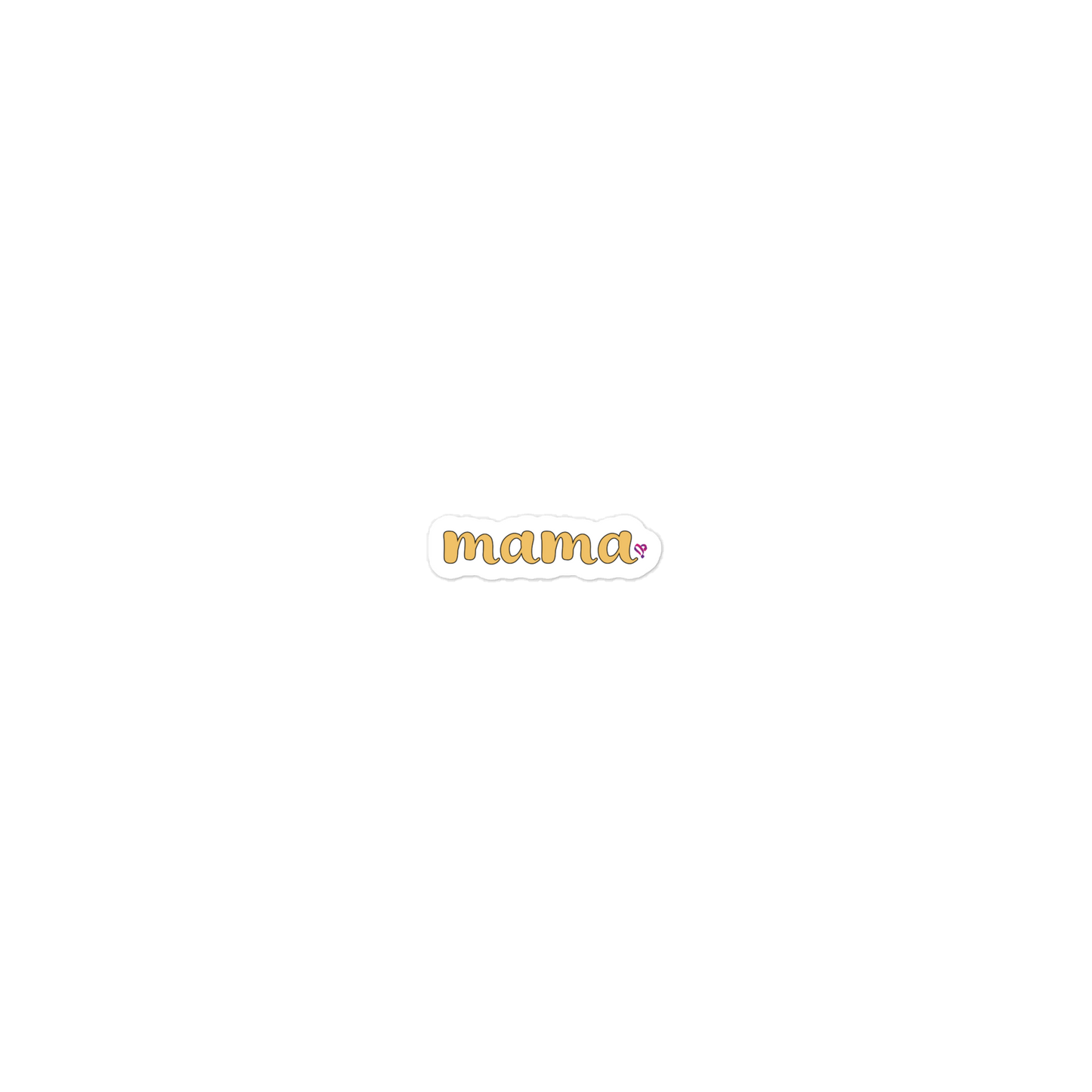 mama (English), 2″×2″