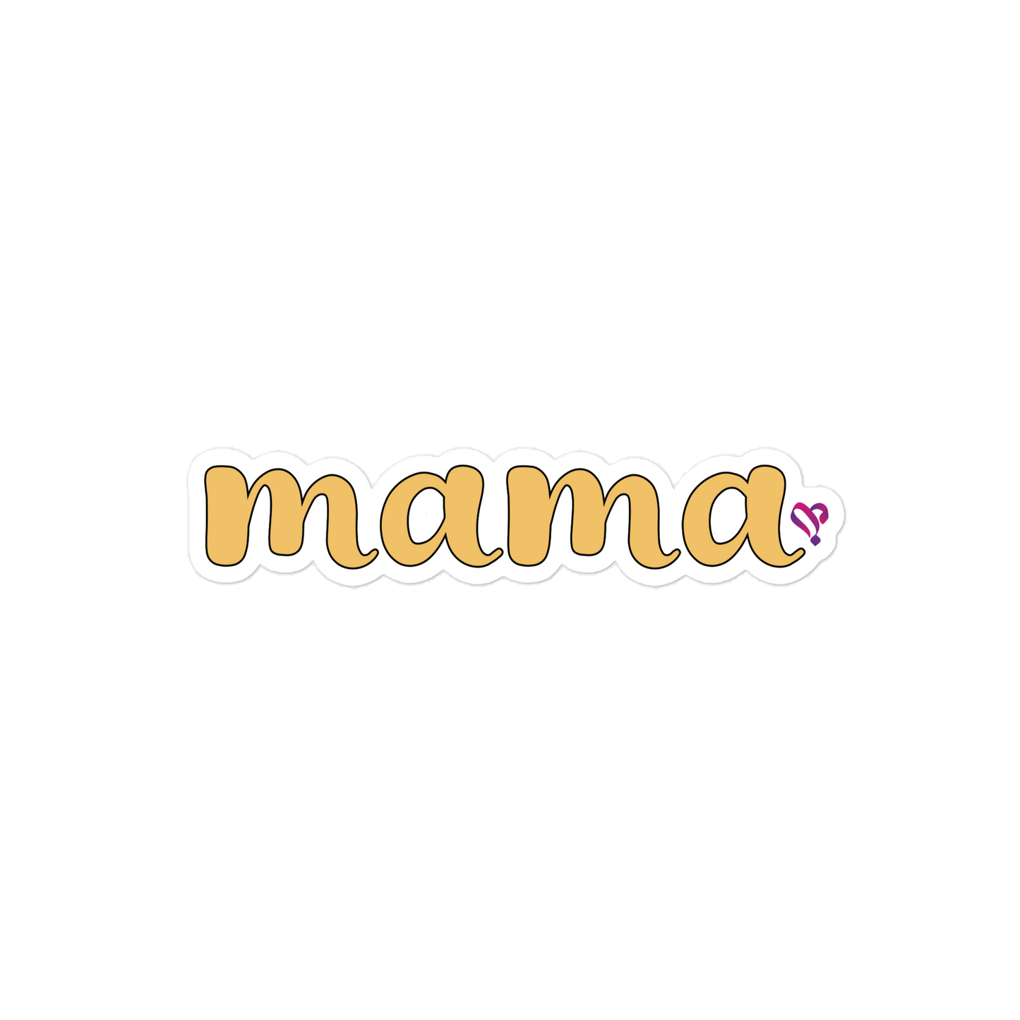 mama (English), 5″×5″
