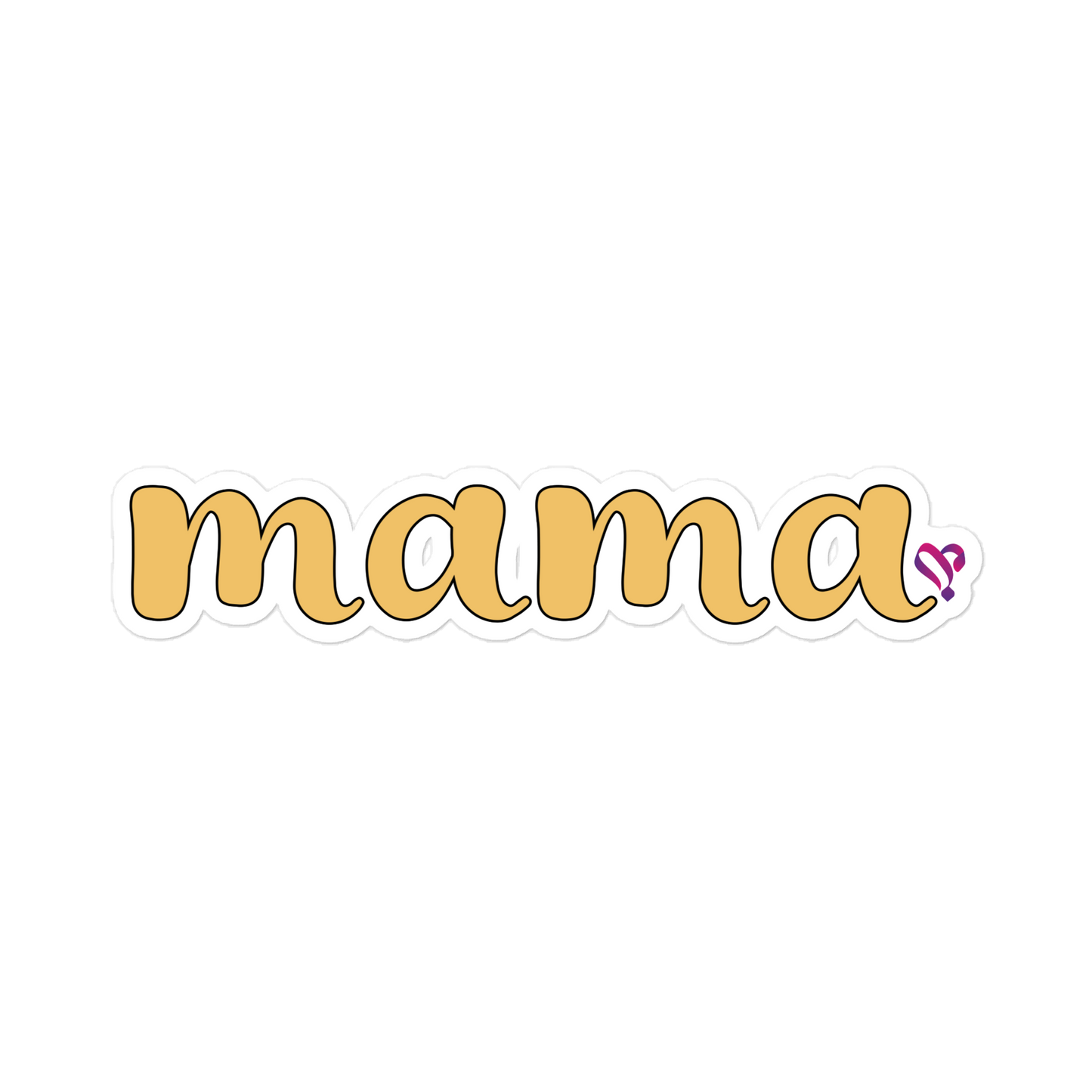 mama (English), 6″×6″