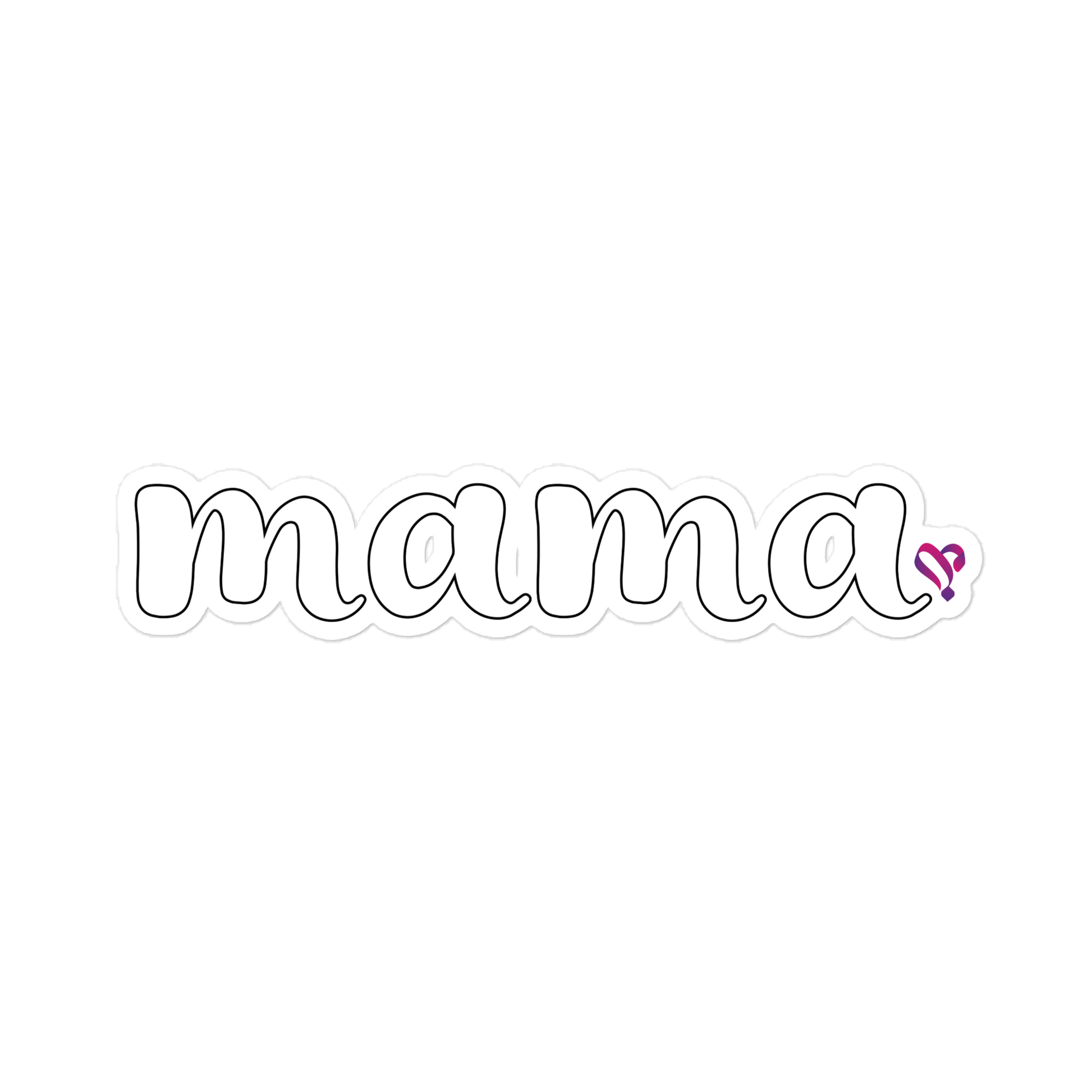 mama (English), 6″×6″