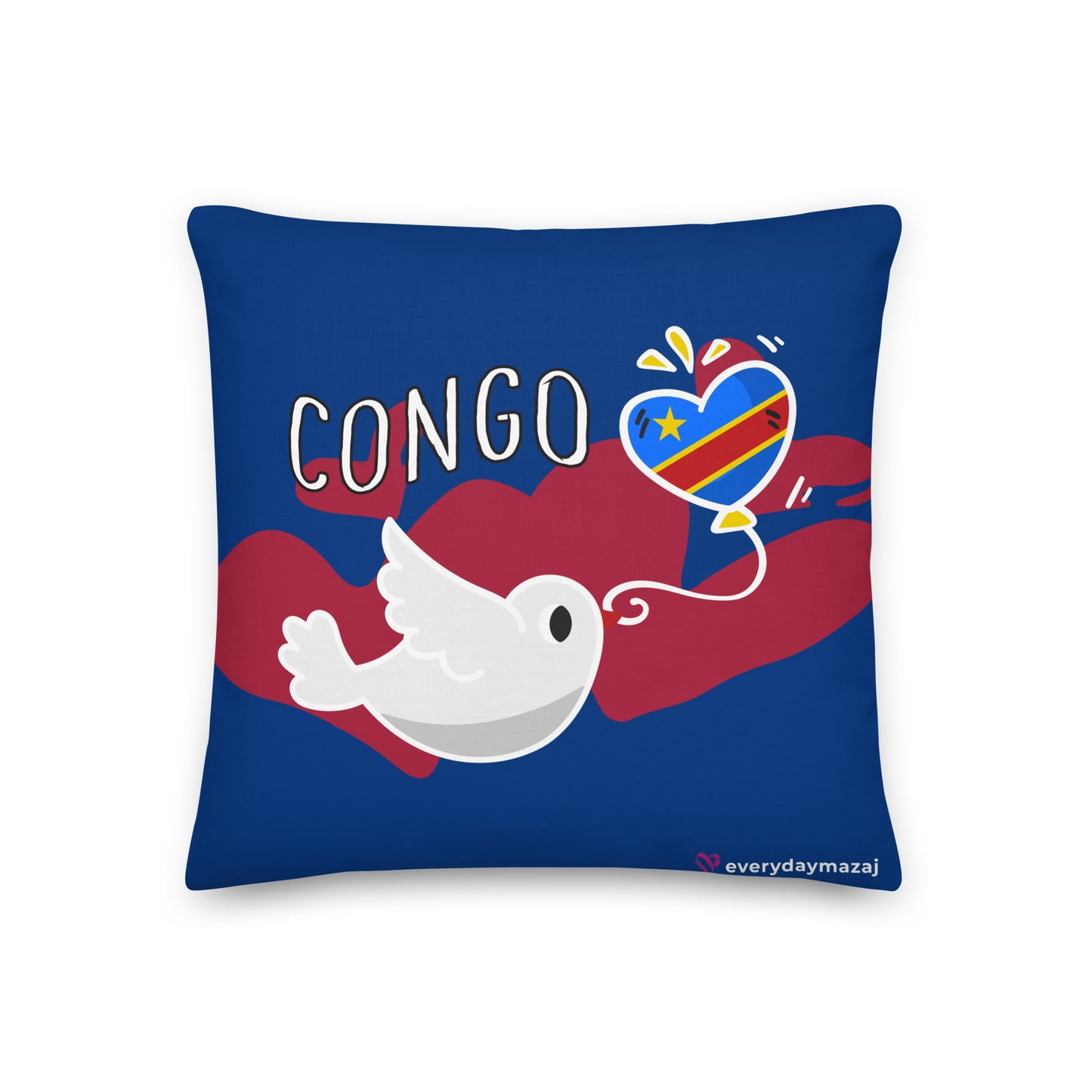 congo, 18″×18″