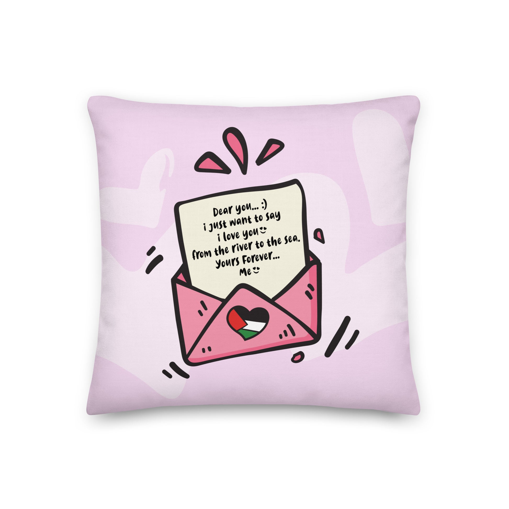 Love Letter, 18″×18″