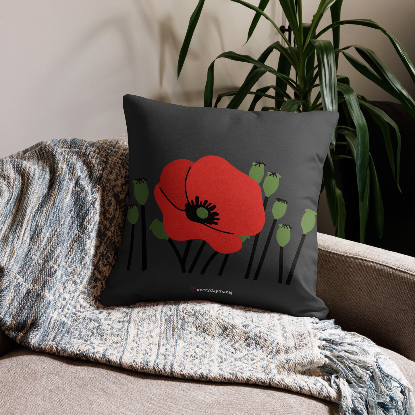 palestine, 22″×22″