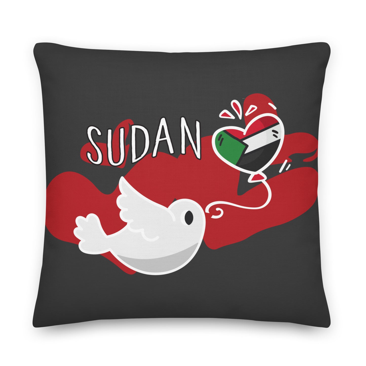 sudan, 22″×22″