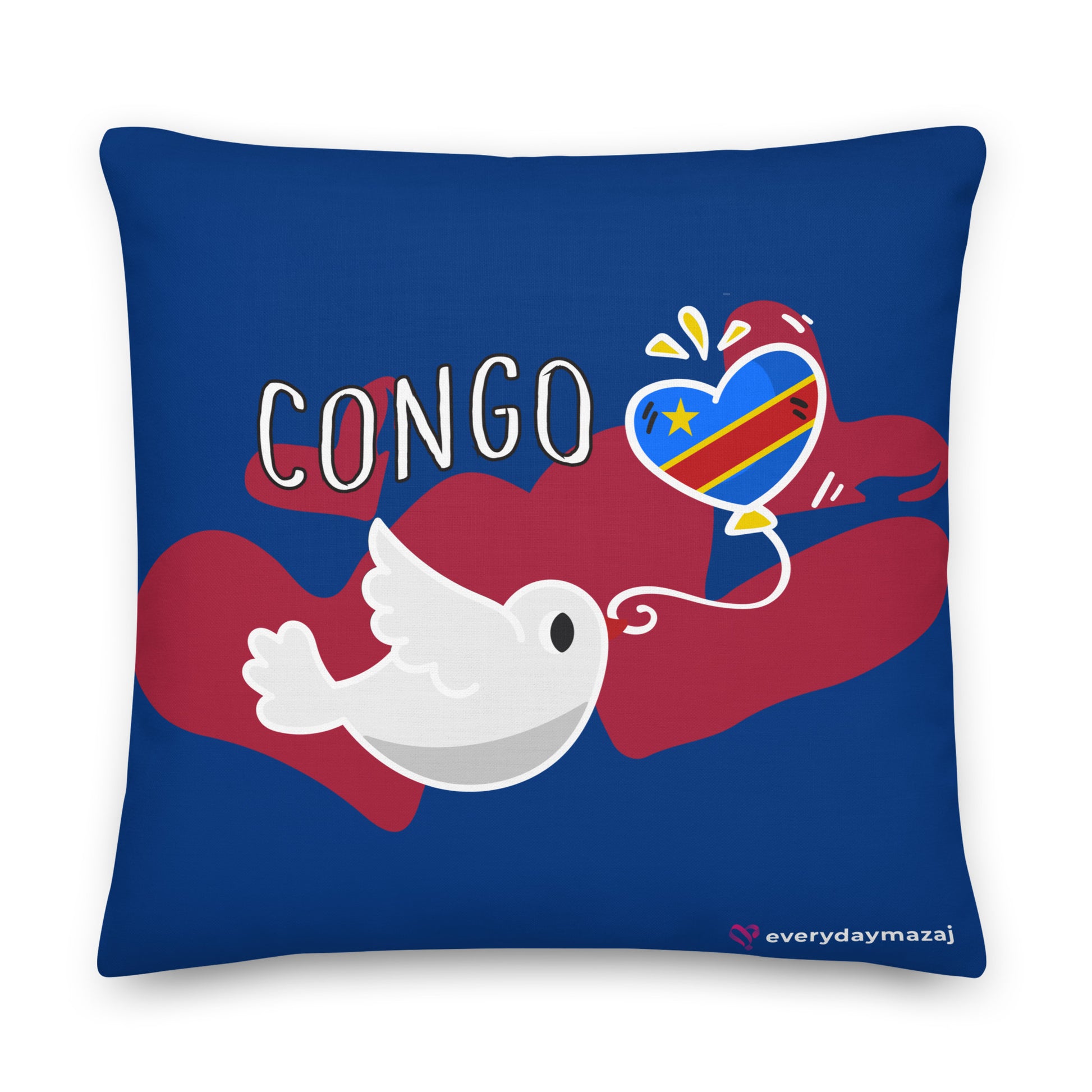 congo, 22″×22″