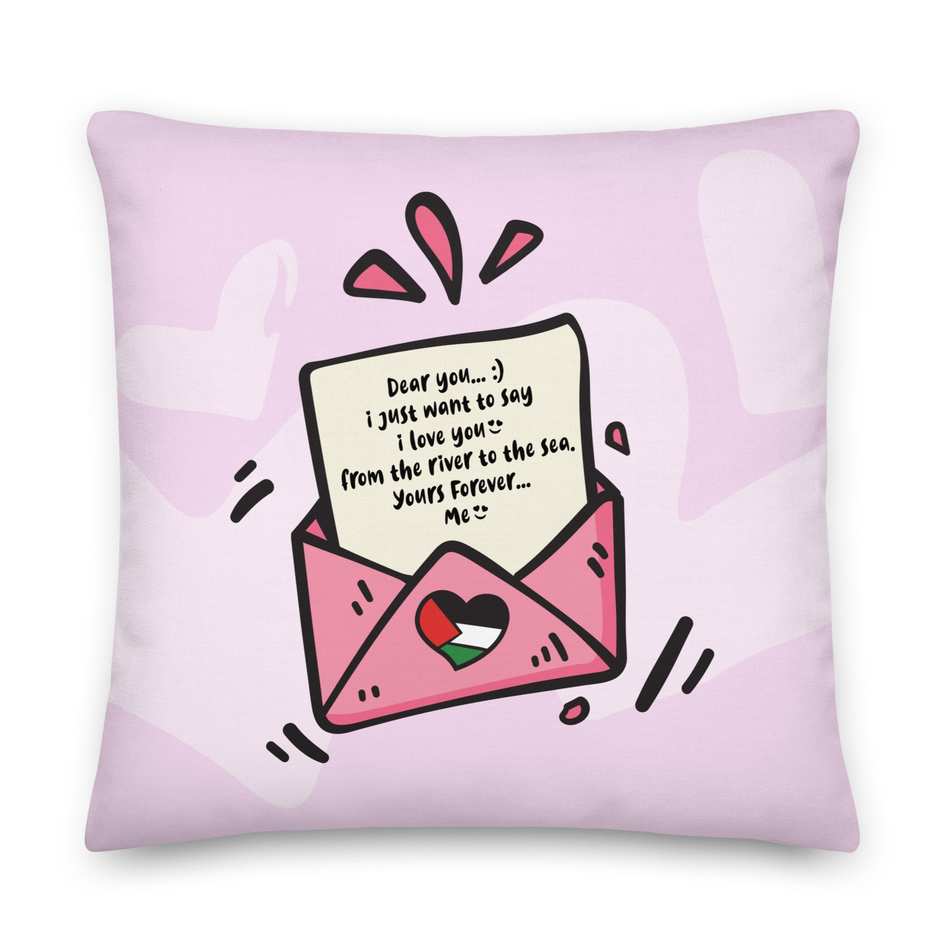 Love Letter, 22″×22″