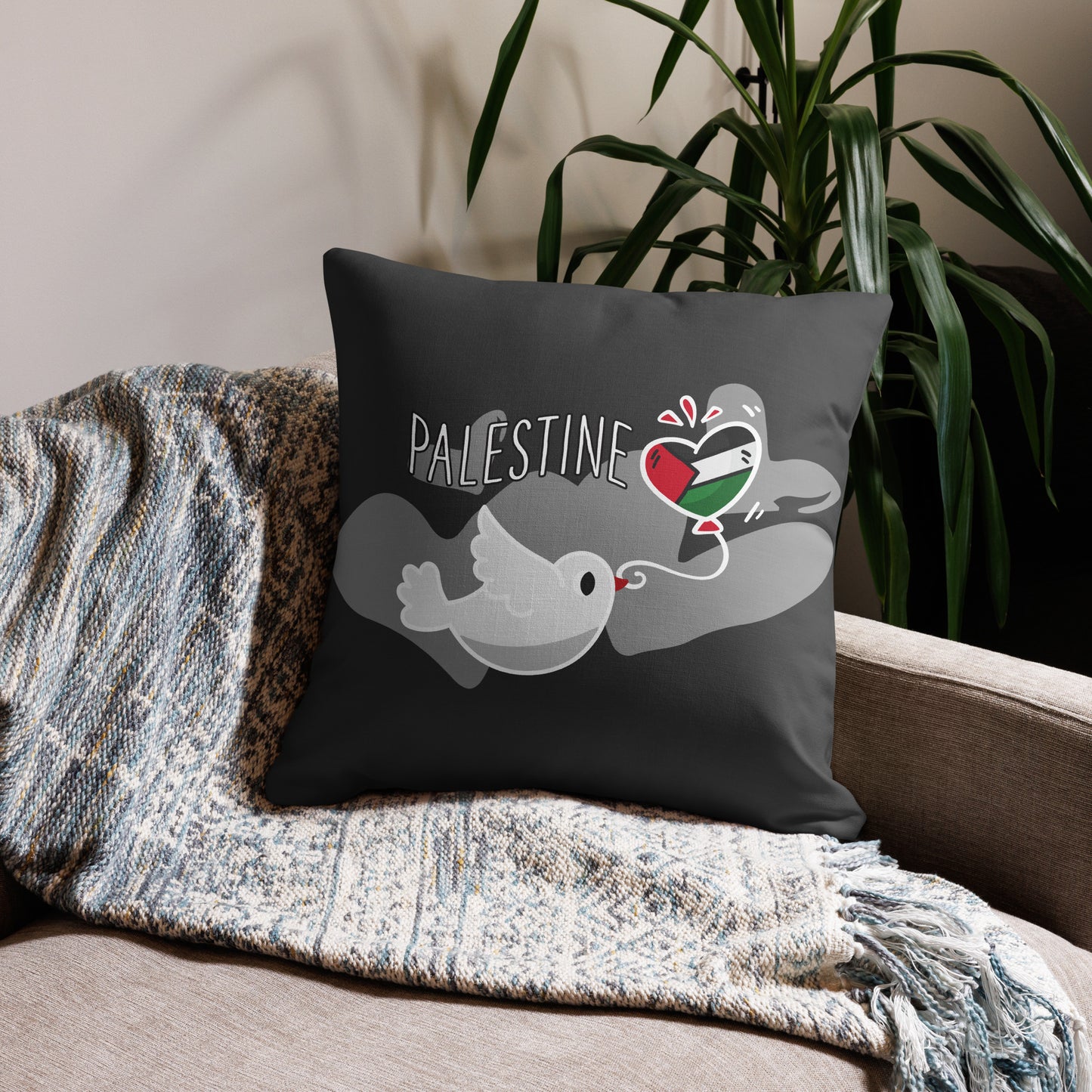 palestine, 22″×22″