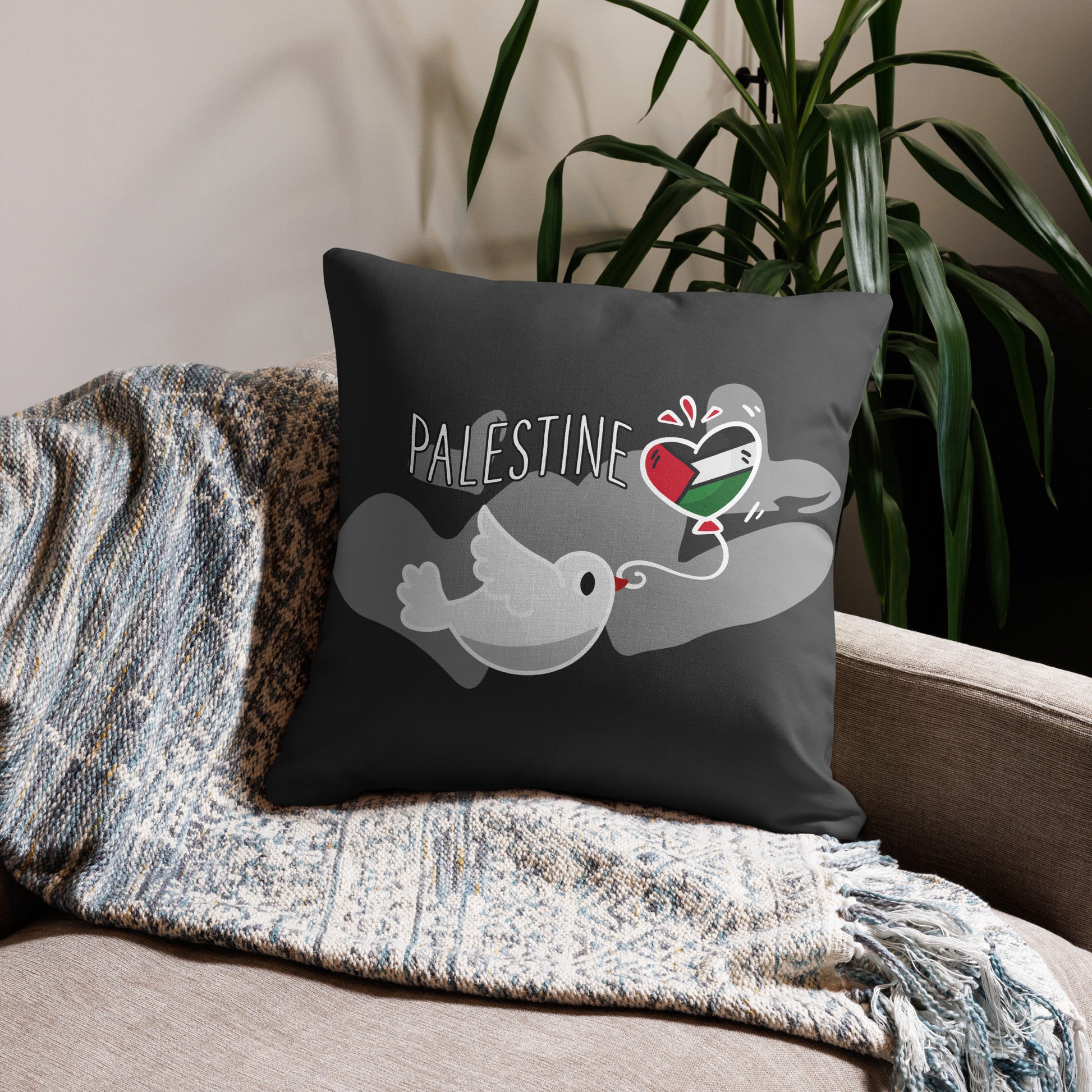 palestine, 22″×22″