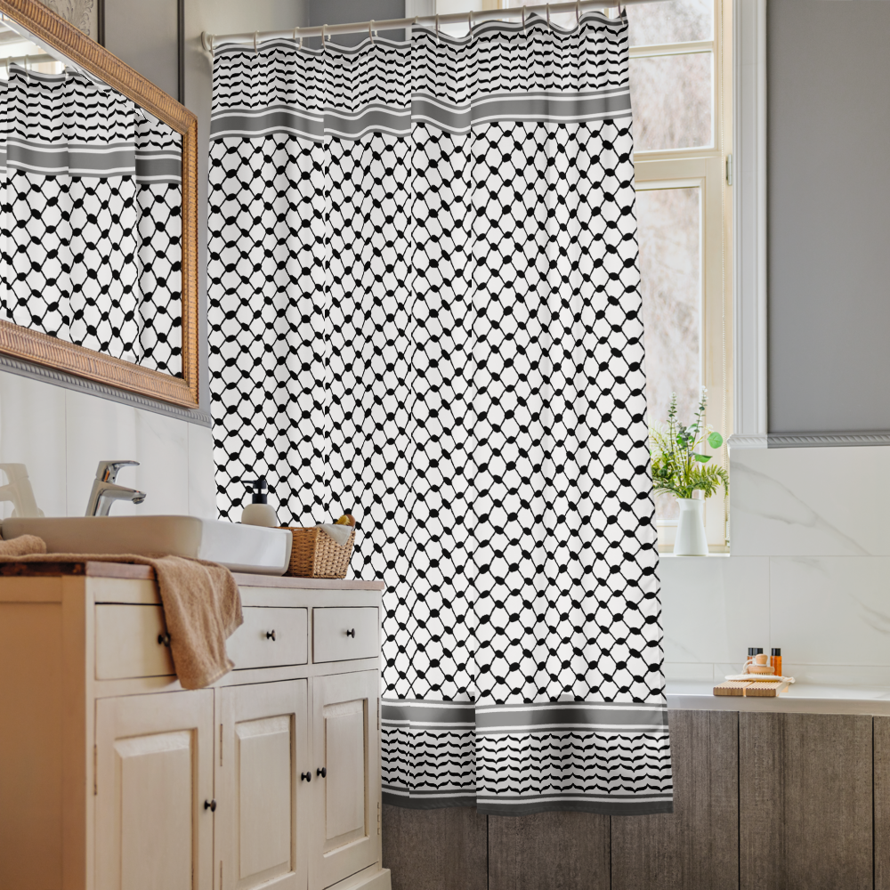 Kufiya Premium Shower curtain