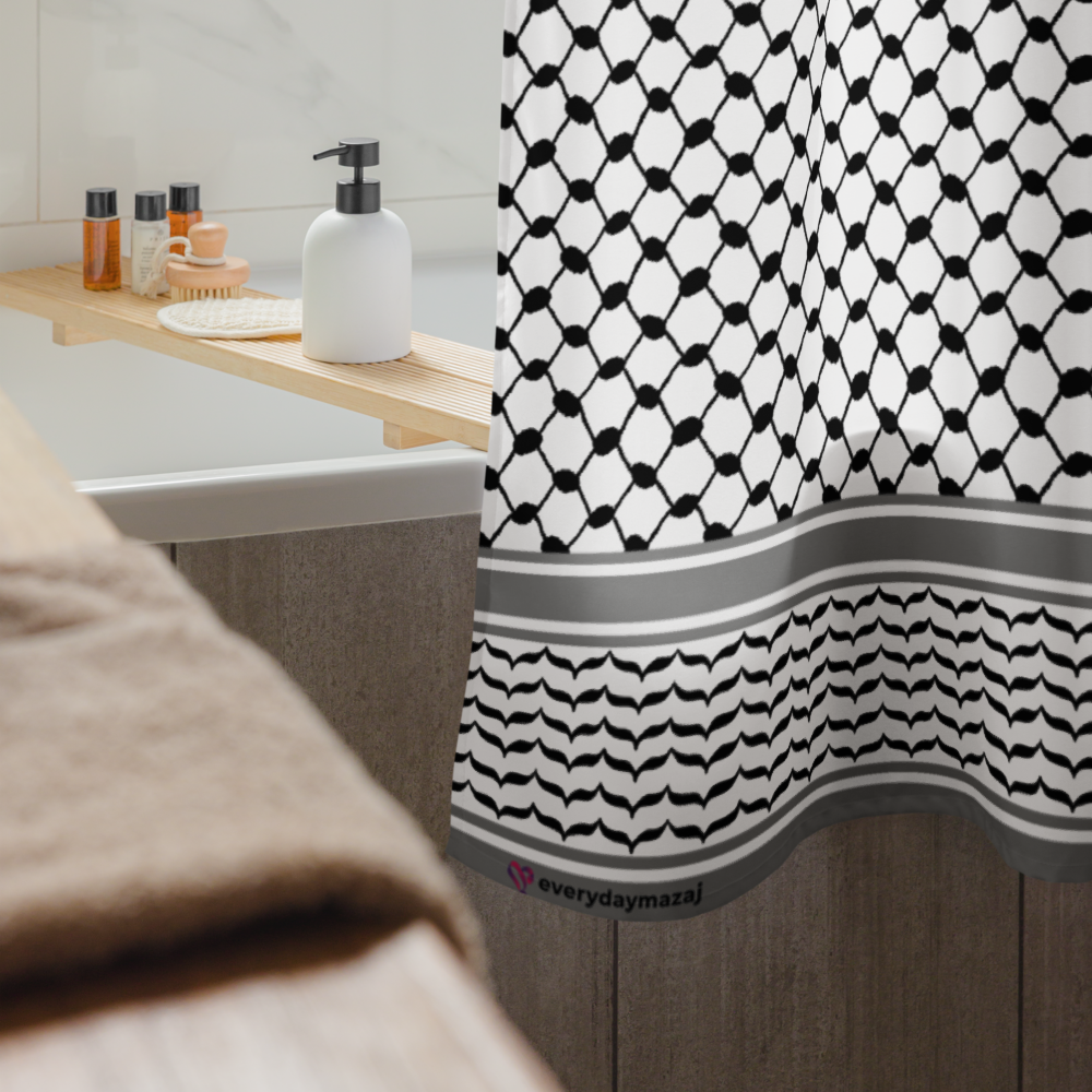 Kufiya Premium Shower curtain