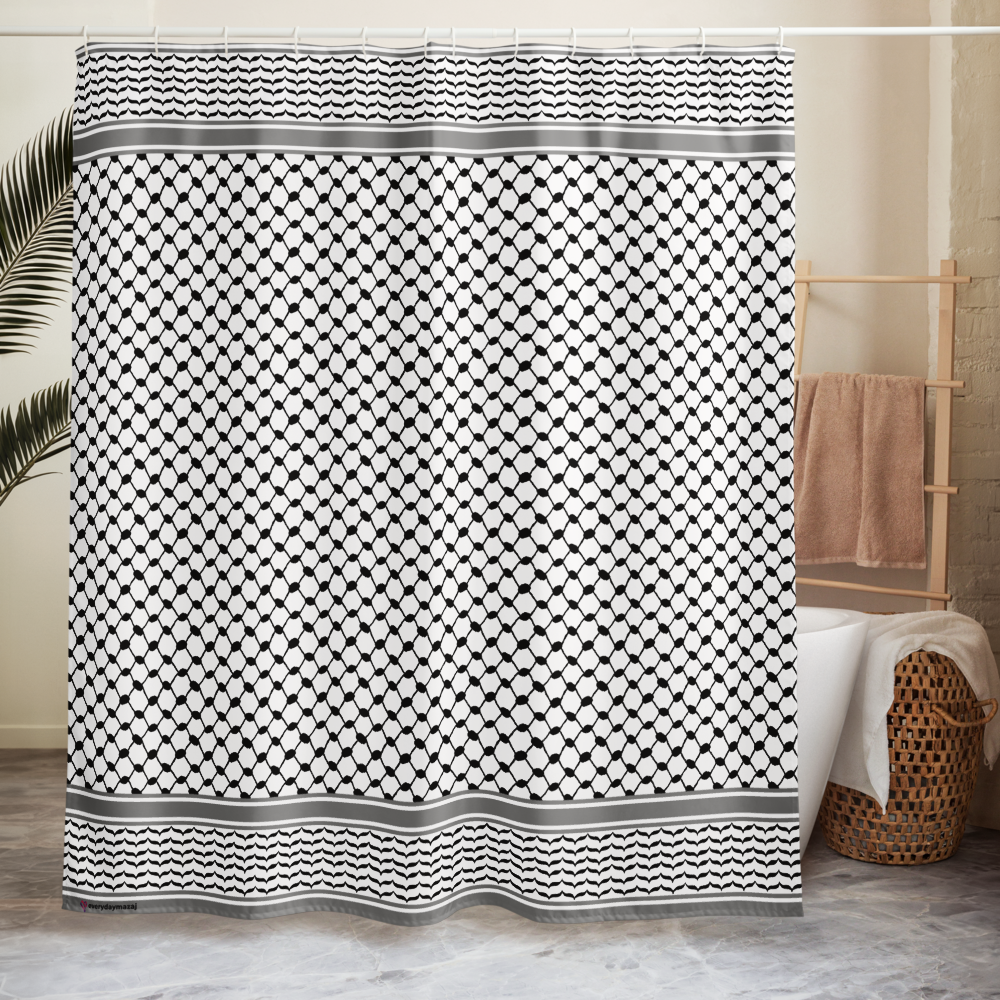 Kufiya Premium Shower curtain