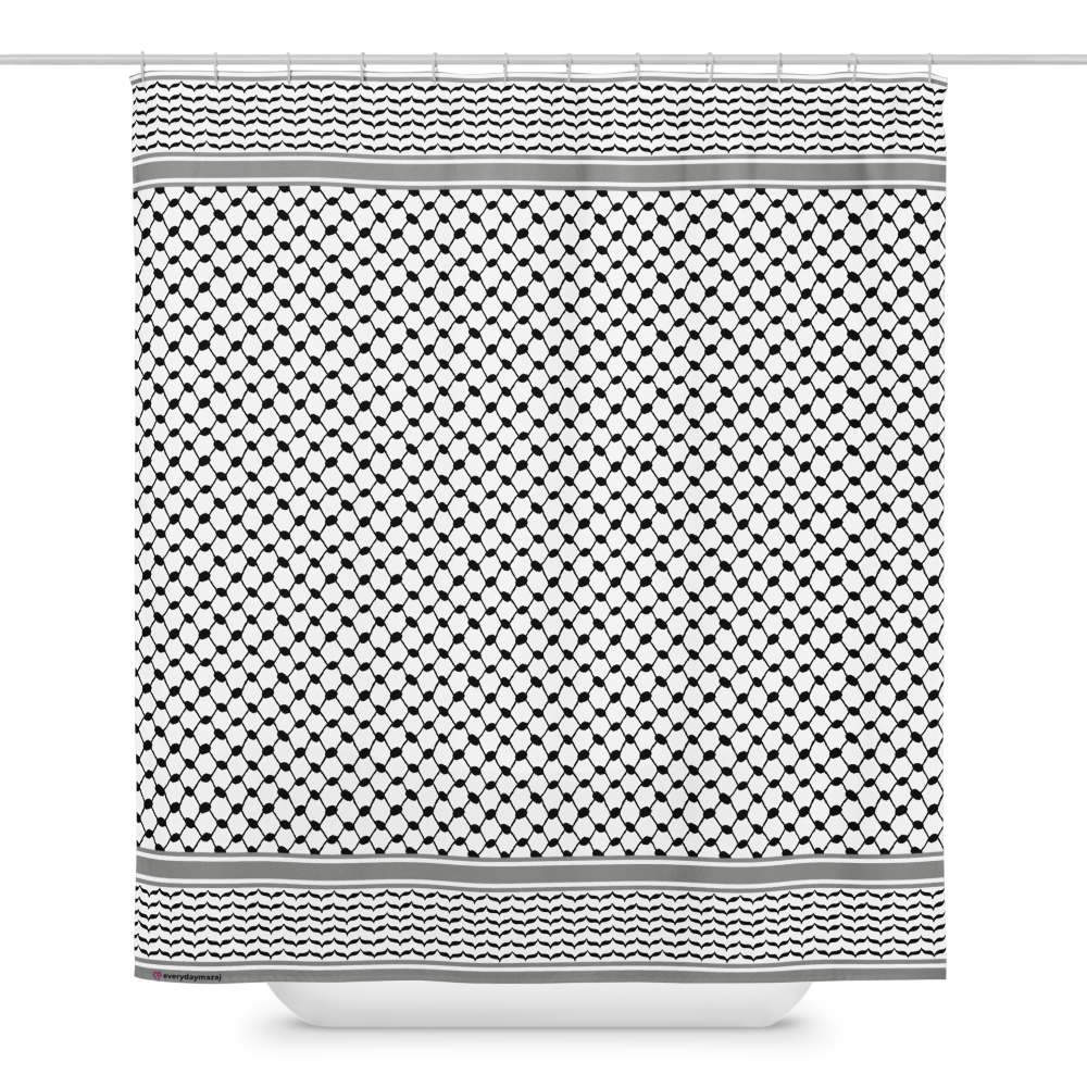 Kufiya Premium Shower curtain