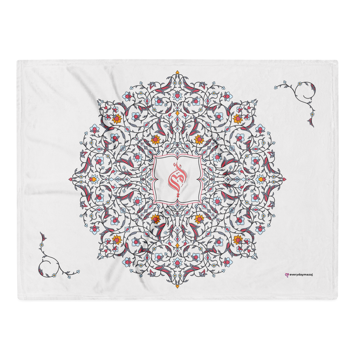 30″×40″, Concrete (Pink Symbol)