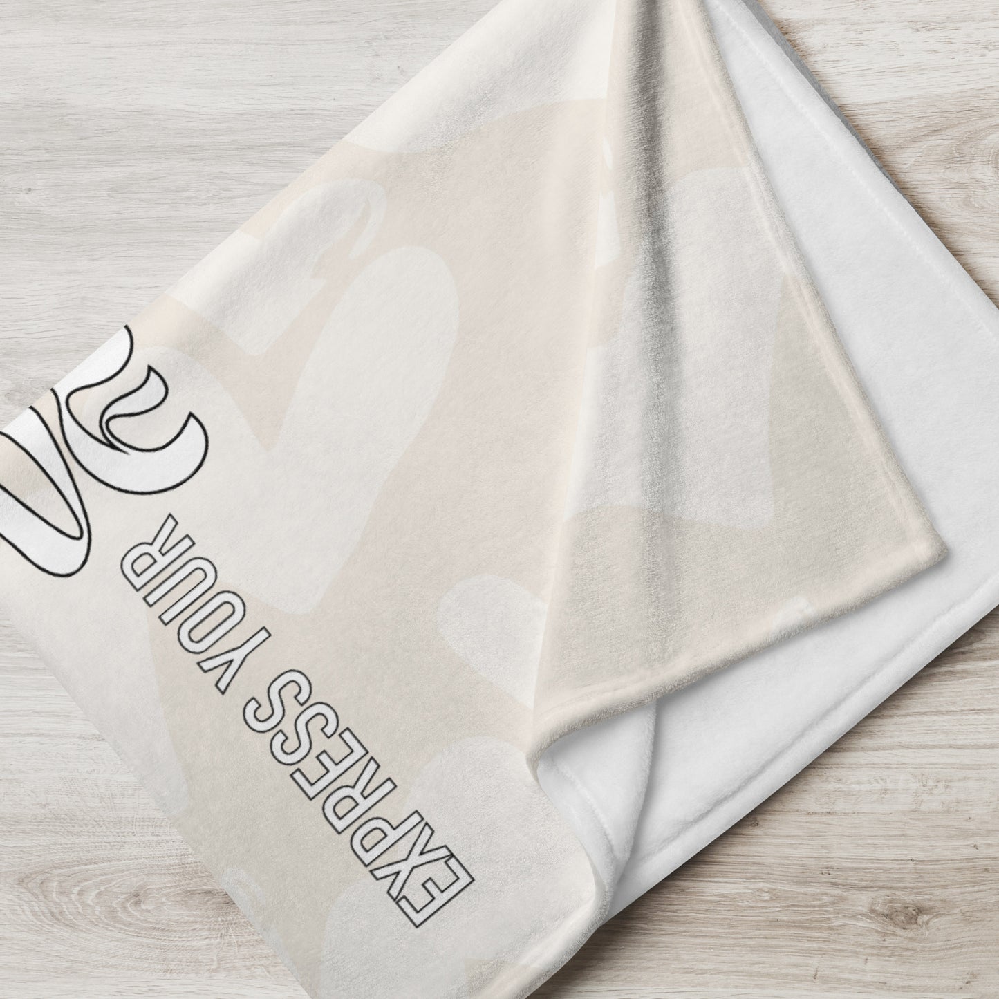 Express Your Love Throw Blanket