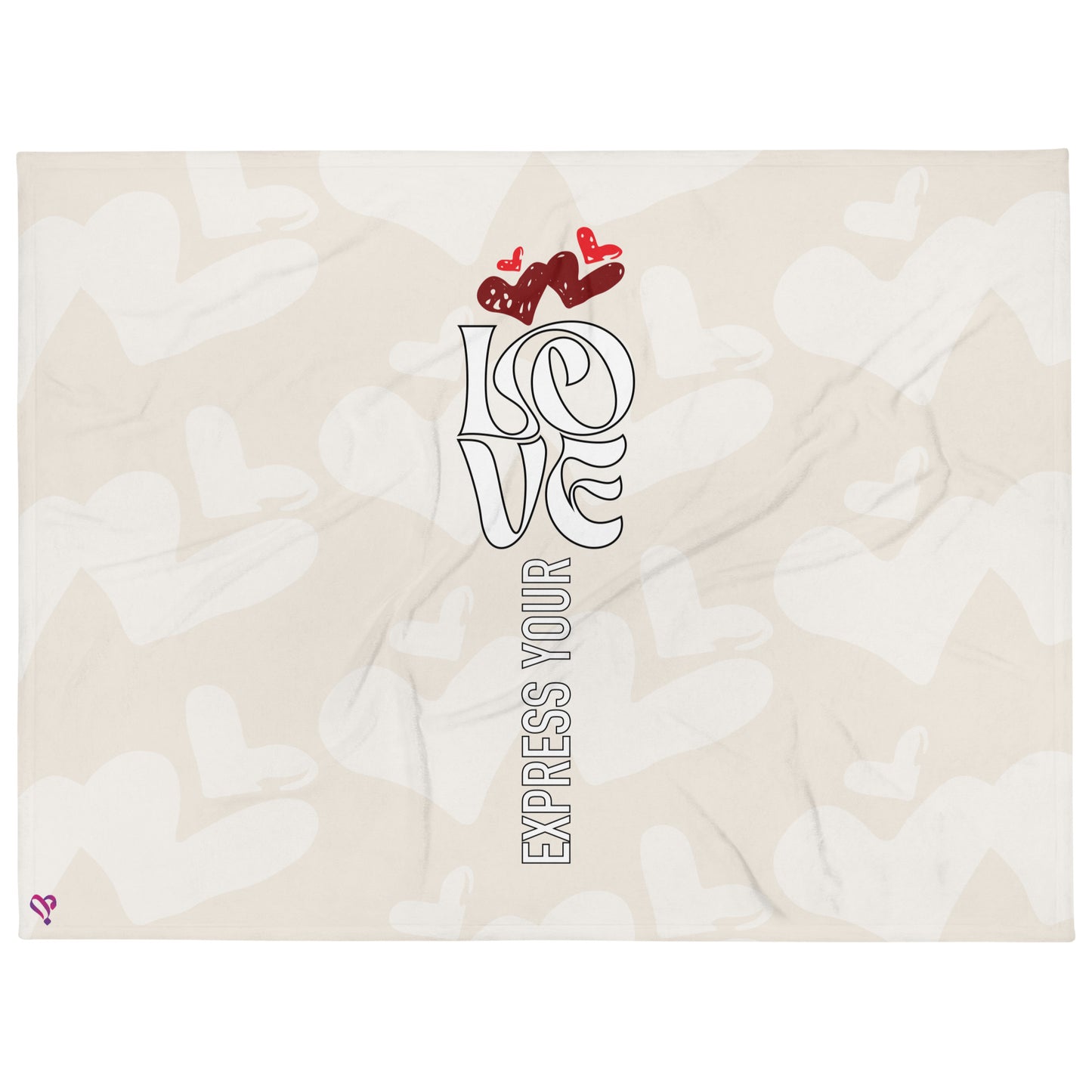 Express Your Love Throw Blanket