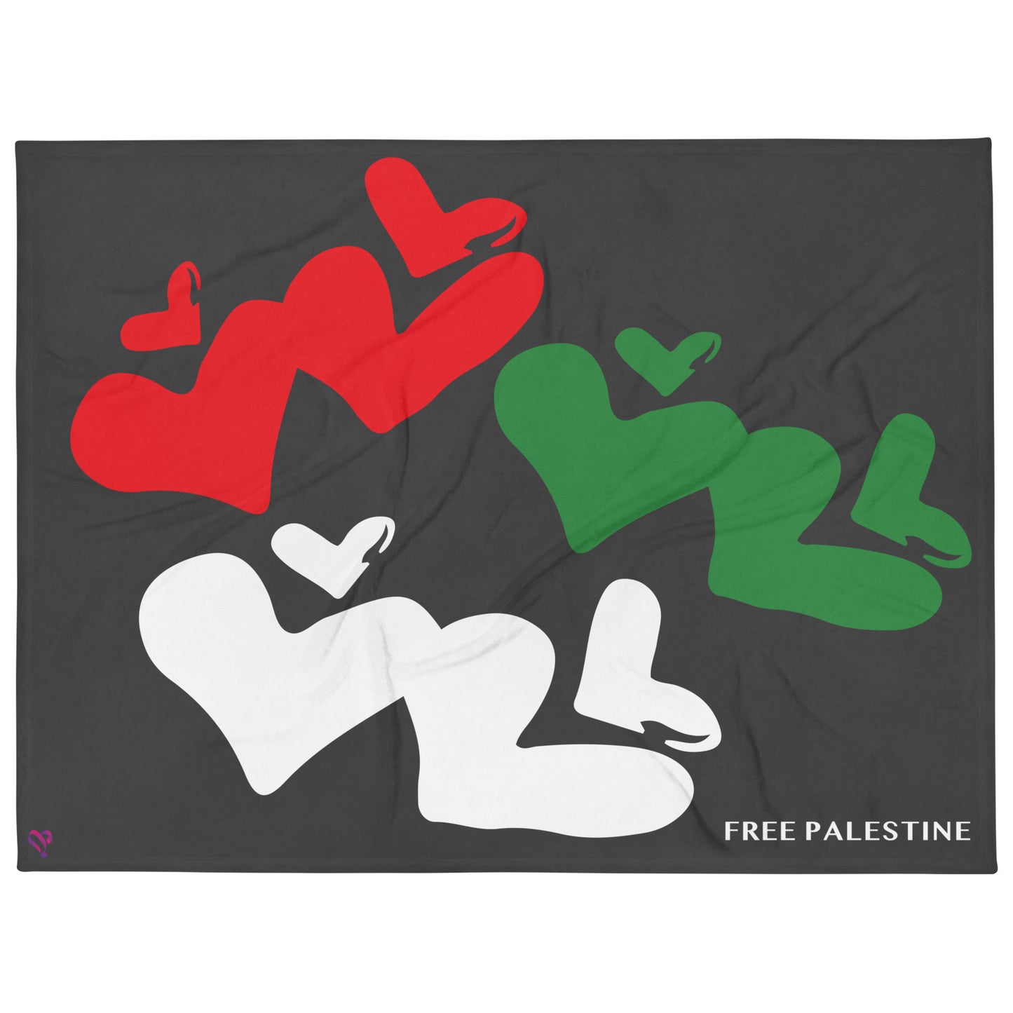 Palestine Throw Blanket