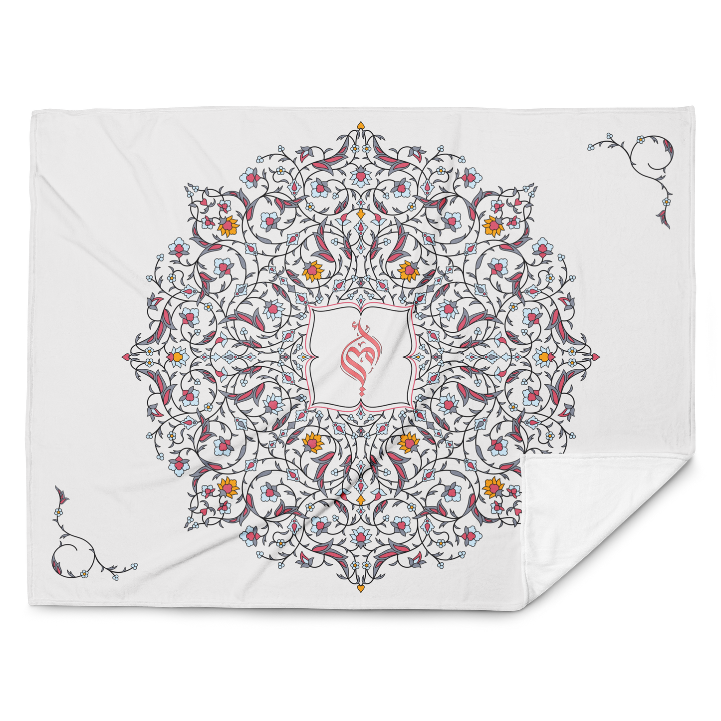 60″×80″, Concrete (Pink Symbol)