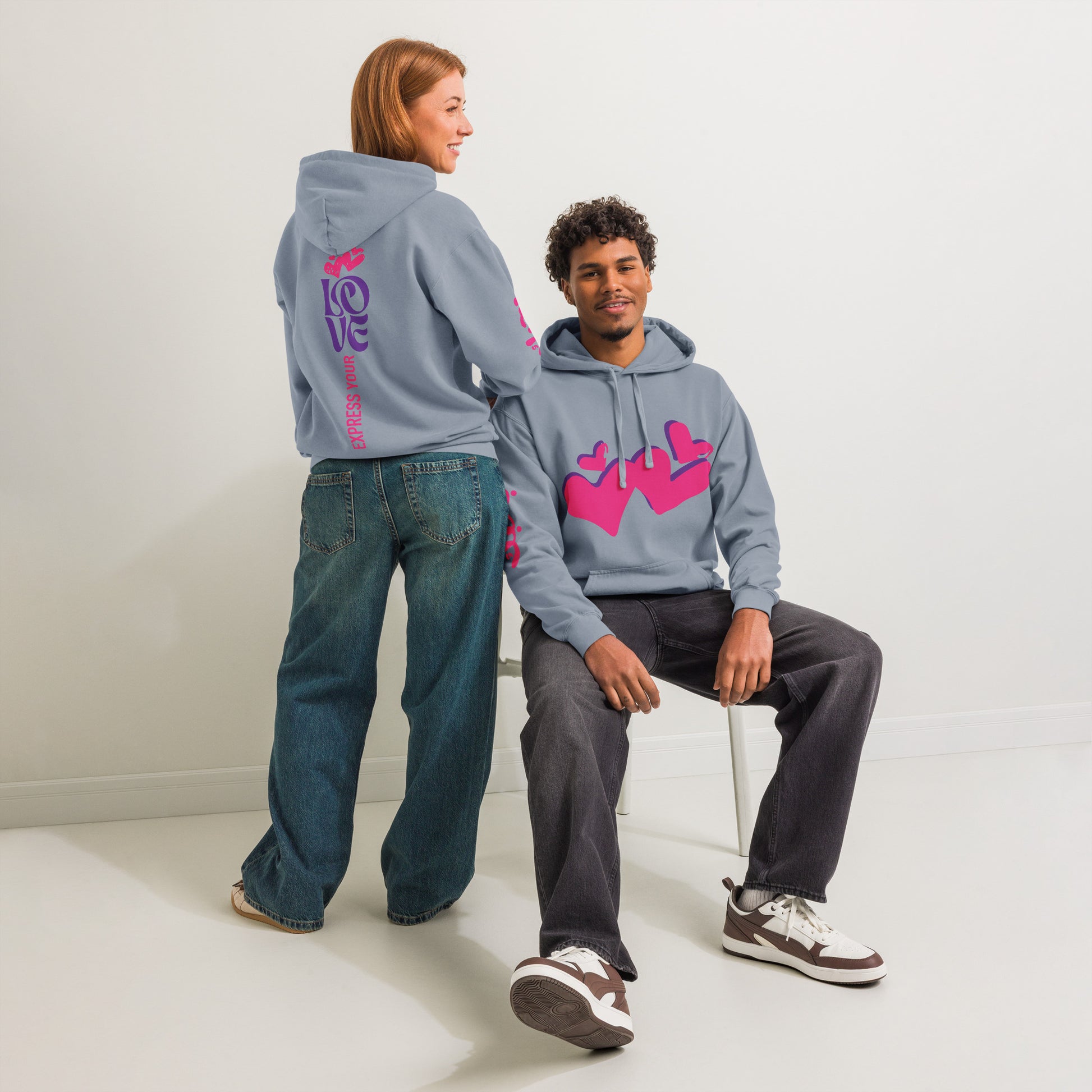 Express Your Love, blue jean