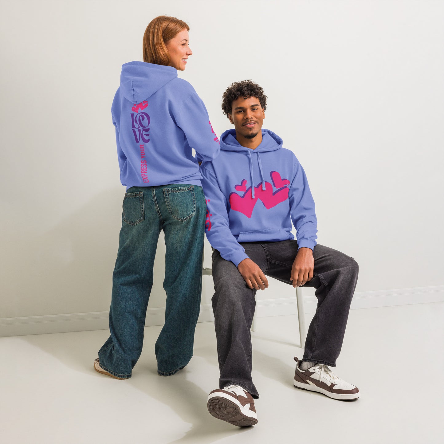 Express Your Love, flo blue