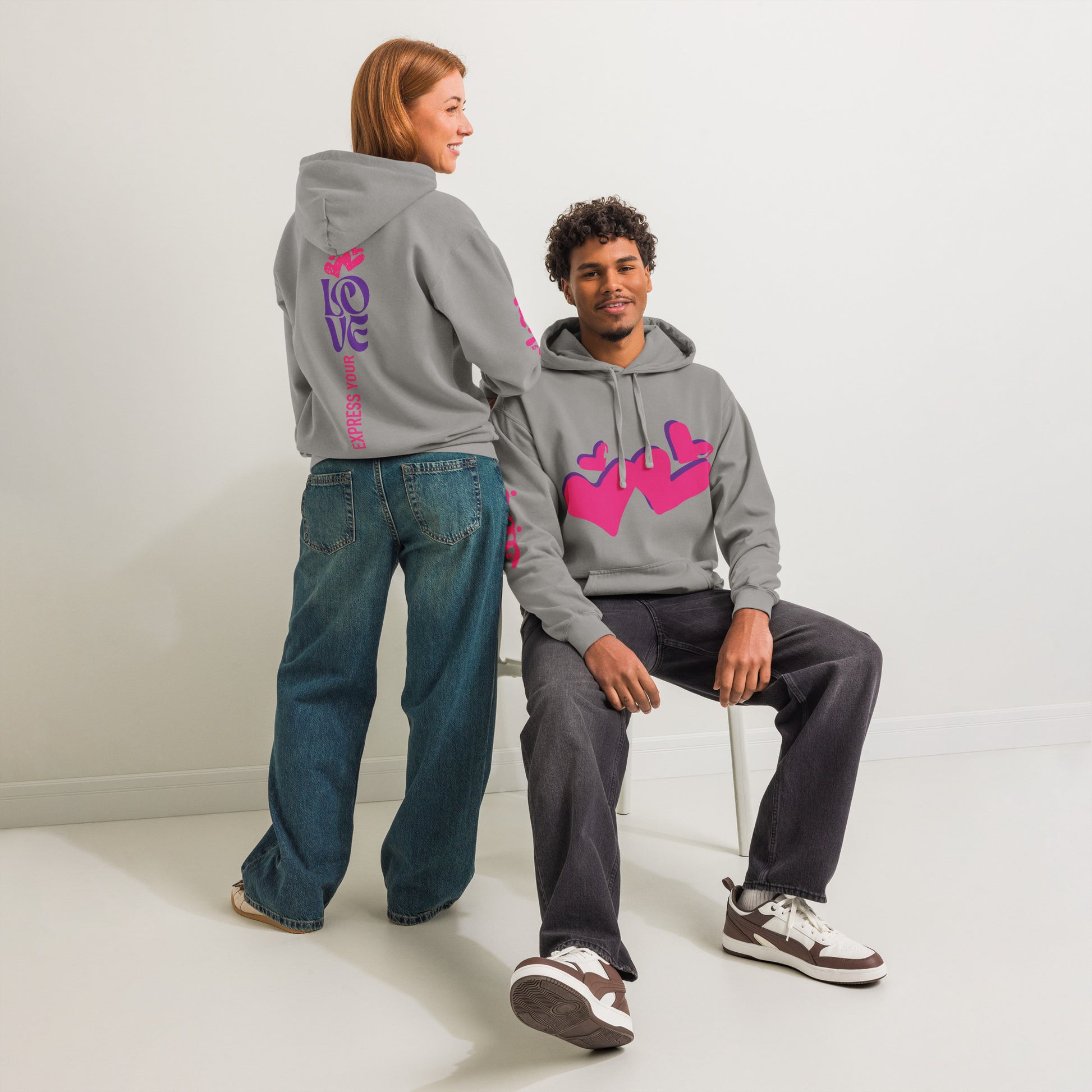 Express Your Love, grey