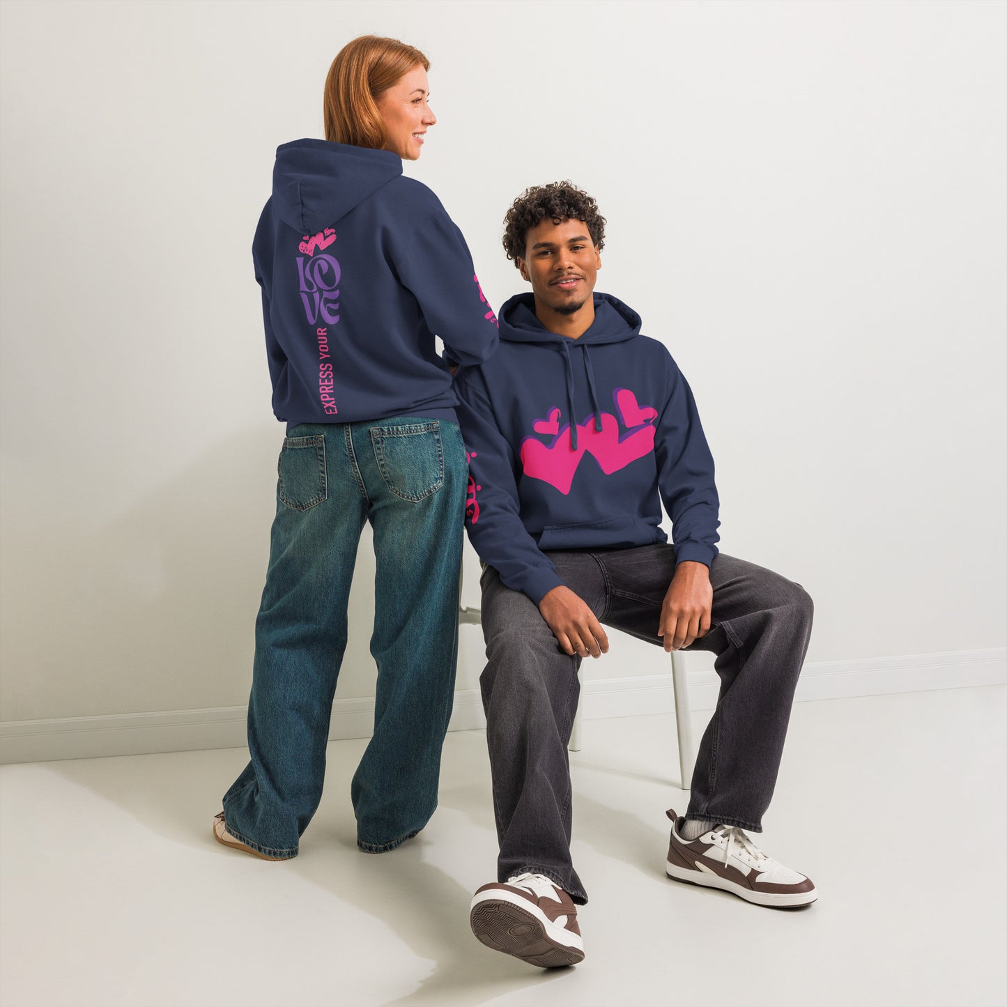 Express Your Love, true navy