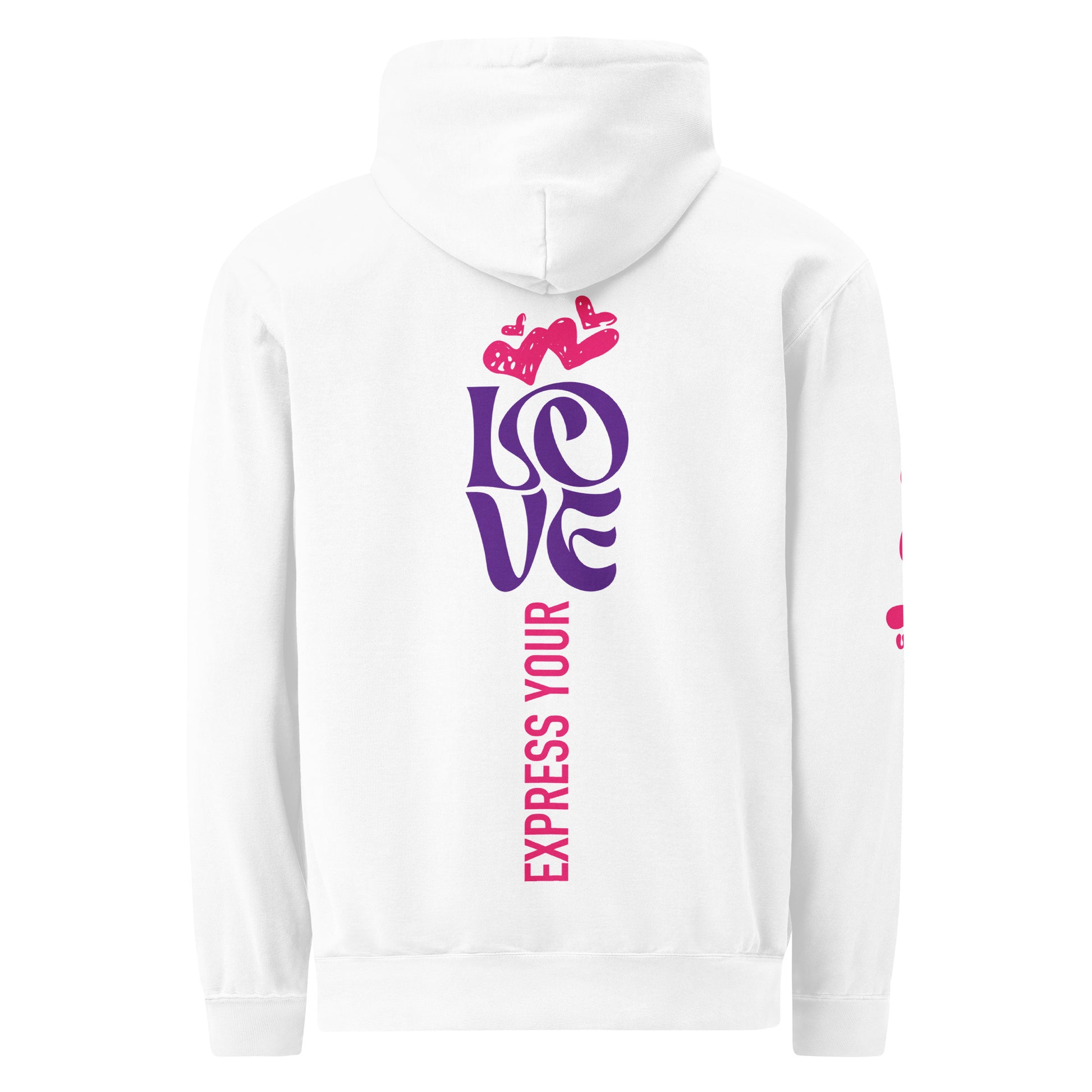 Express Your Love, white