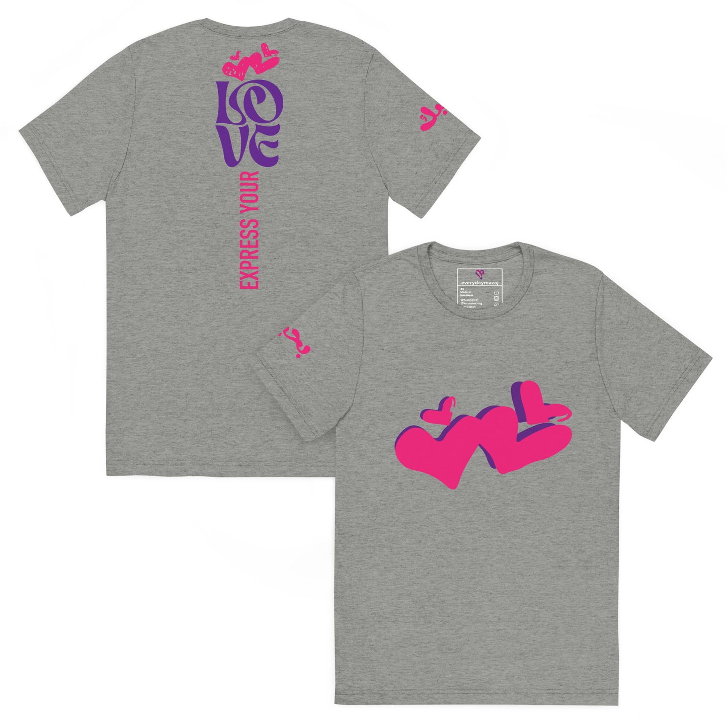 Express Your Love, athletic grey